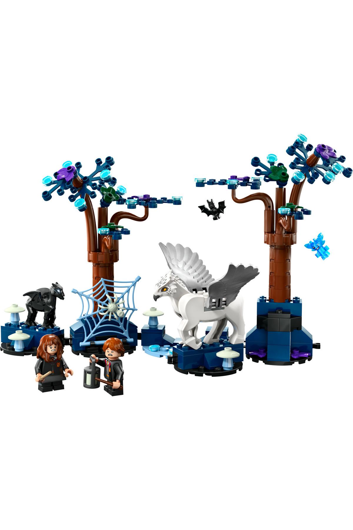 ست ساخت سازه ®Harry Potter™ مدل جنگل ممنوعه: موجودات جادویی LEGO برای کودکان 8 سال به بالا (172 قطعه) LEGO