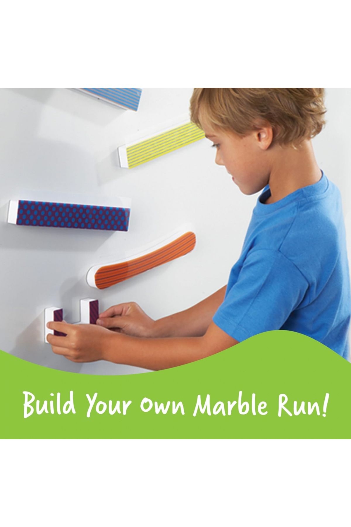 Learning Resources-Tumble Trax Magnetic Marble Run-LER2821 3