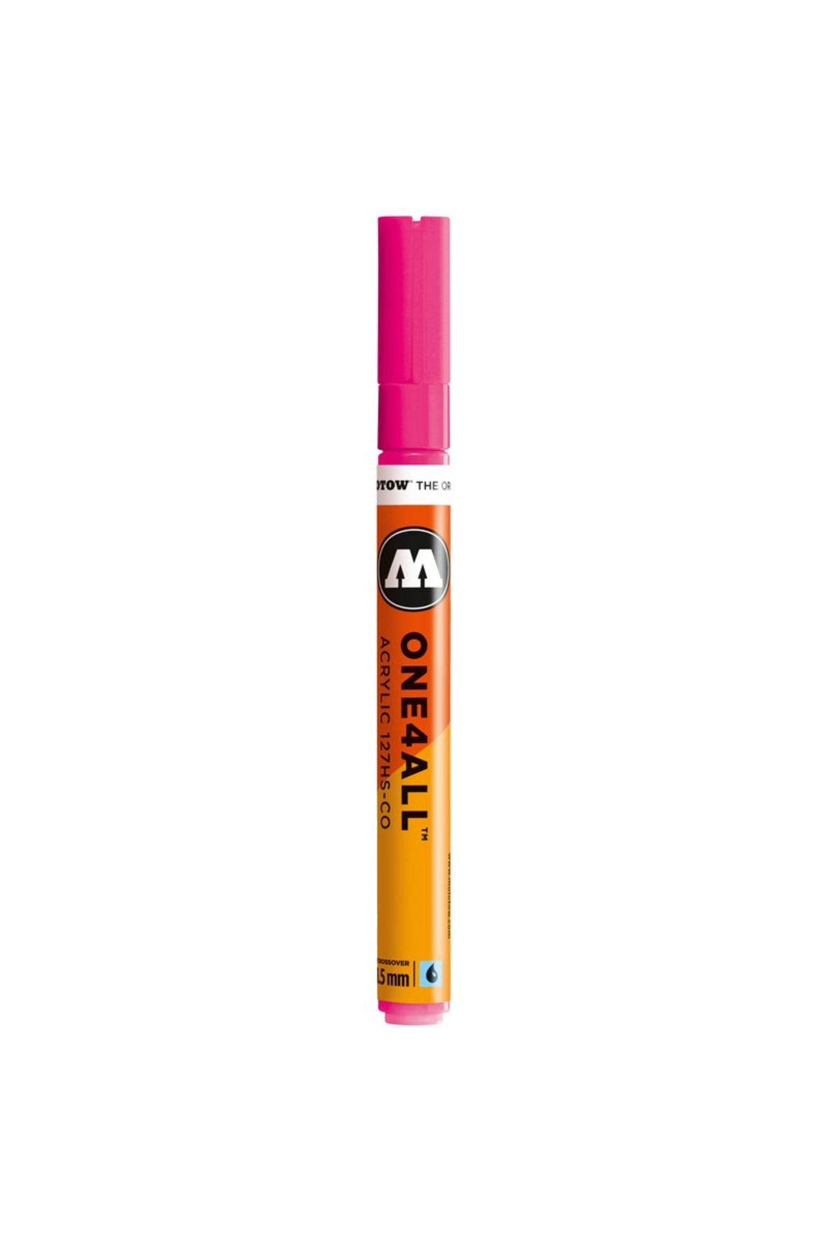 Molotow-Marker acrilic Molotow One4All127HS-CO1,5mm roz neon fluorescent 2