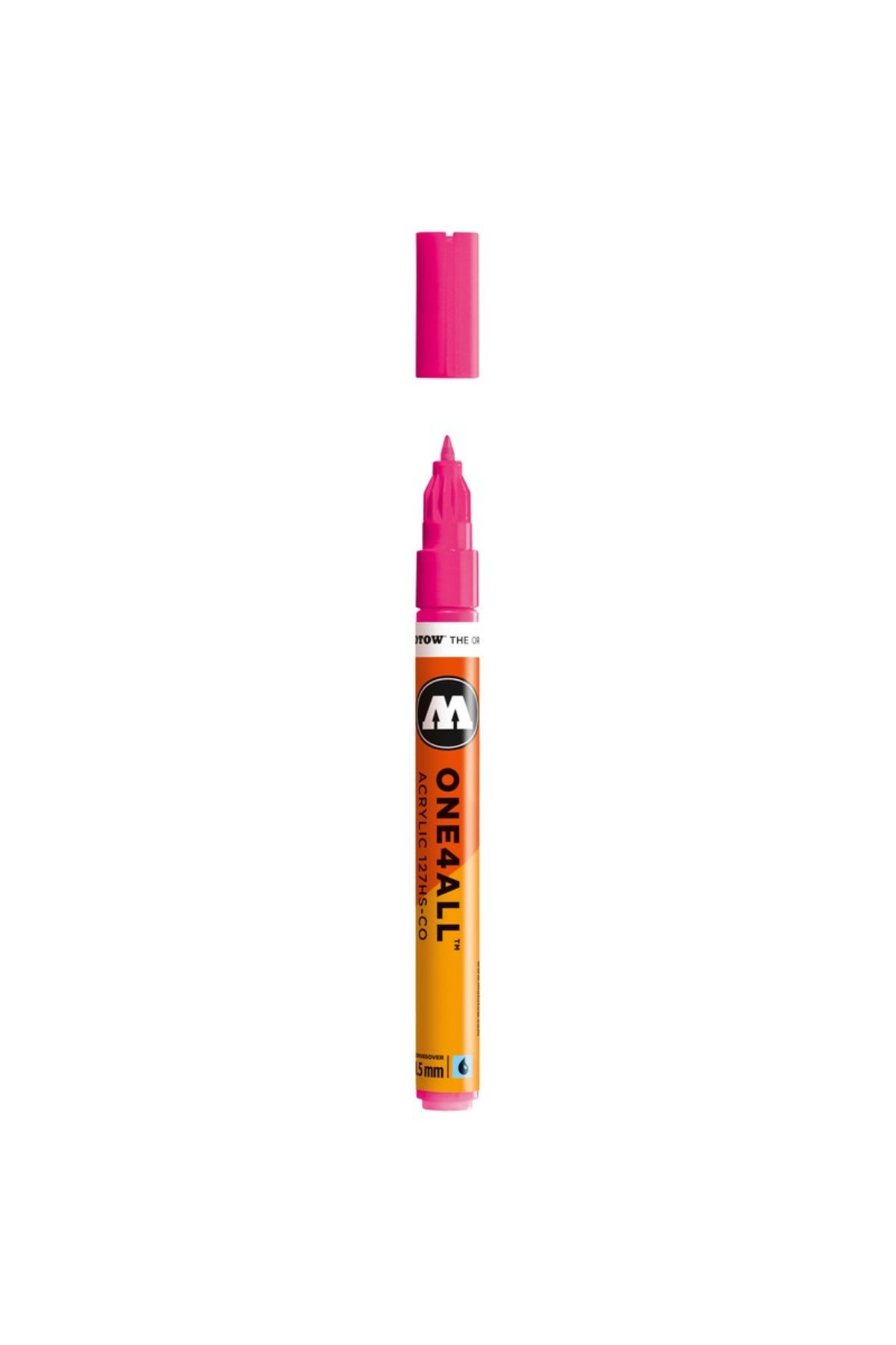 Molotow-Marker acrilic Molotow One4All127HS-CO1,5mm roz neon fluorescent 3