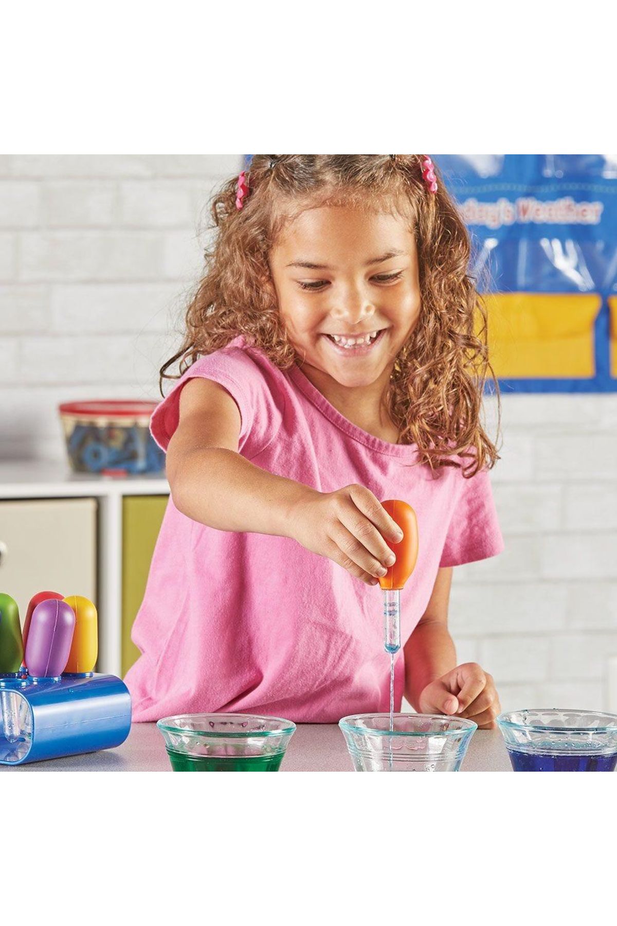 Learning Resources-Primary Science Jumbo Dropper and Stand 7 Pieces 6