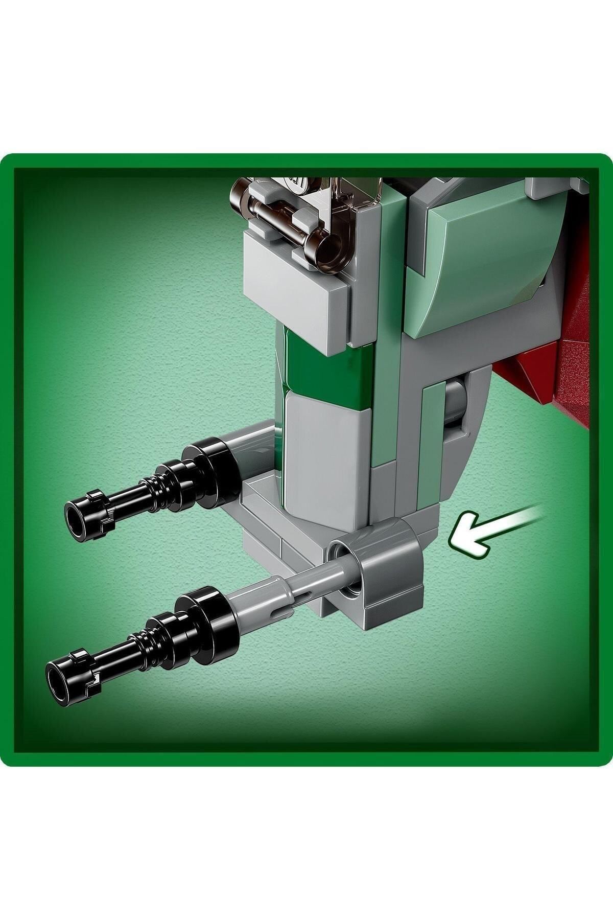 لگو استار وارز: میکروفایتر کشتی ستاره‌ای بوبا فت LEGO