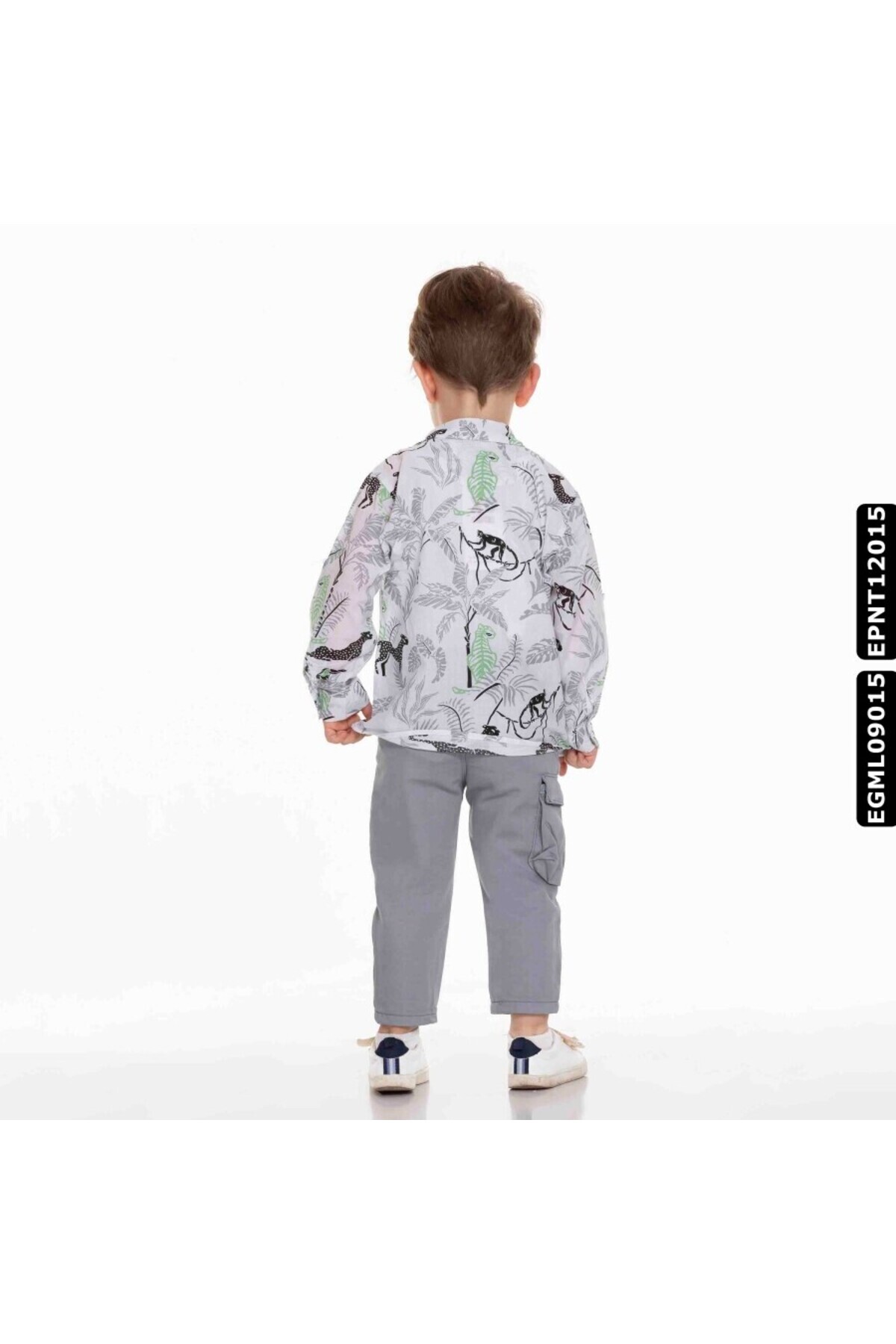 XO Kids Erkek Gömlek 1-4 Yaş 23100 Egml09015 fotoğrafı 4 (önizleme)