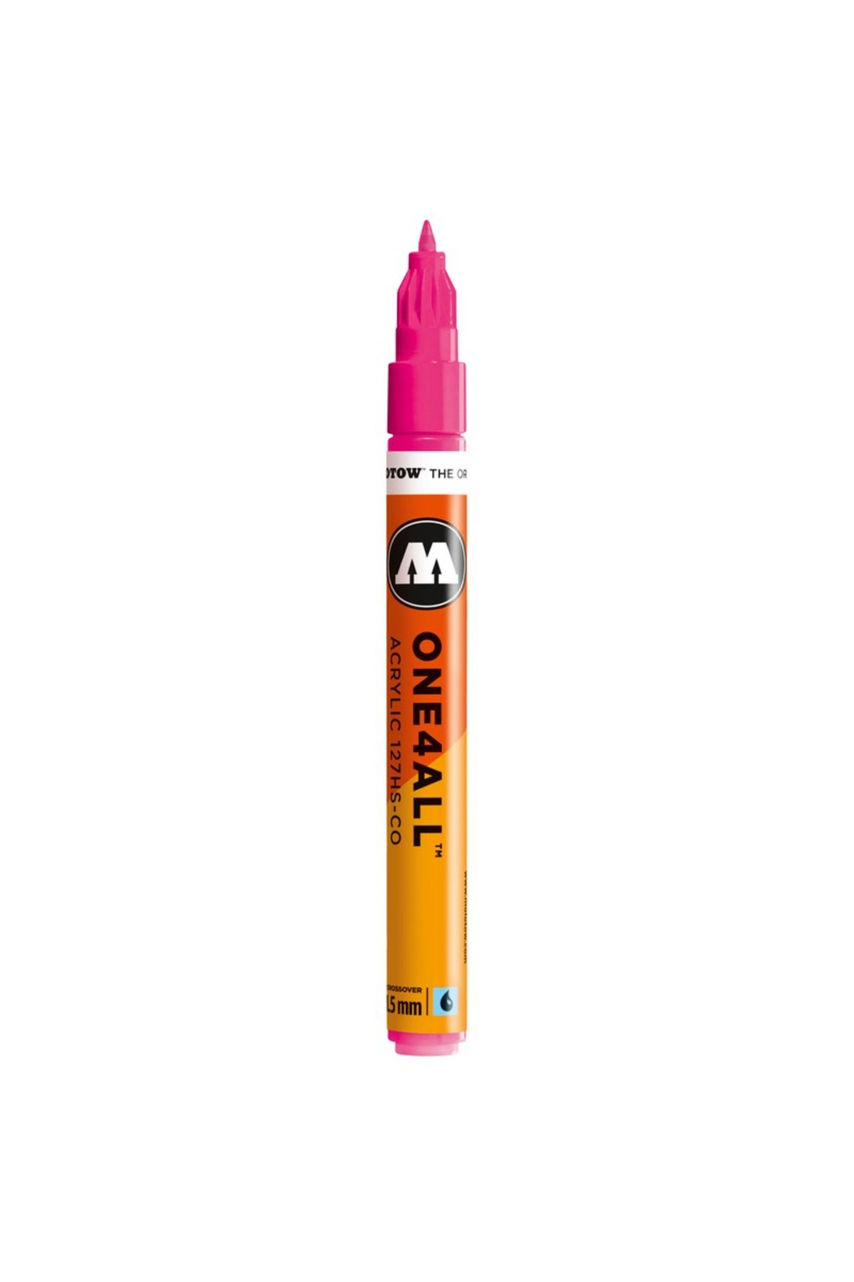 Molotow-Marker acrilic Molotow One4All127HS-CO1,5mm roz neon fluorescent 1