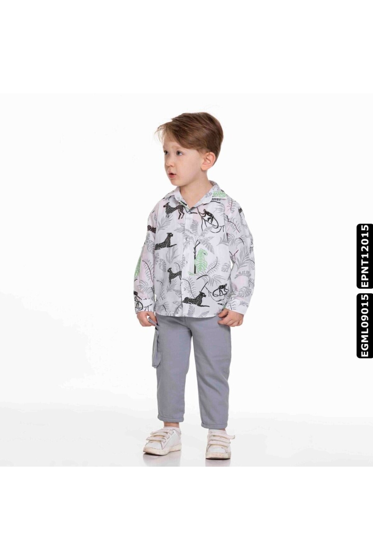 XO Kids Erkek Gömlek 1-4 Yaş 23100 Egml09015 fotoğrafı 2 (önizleme)