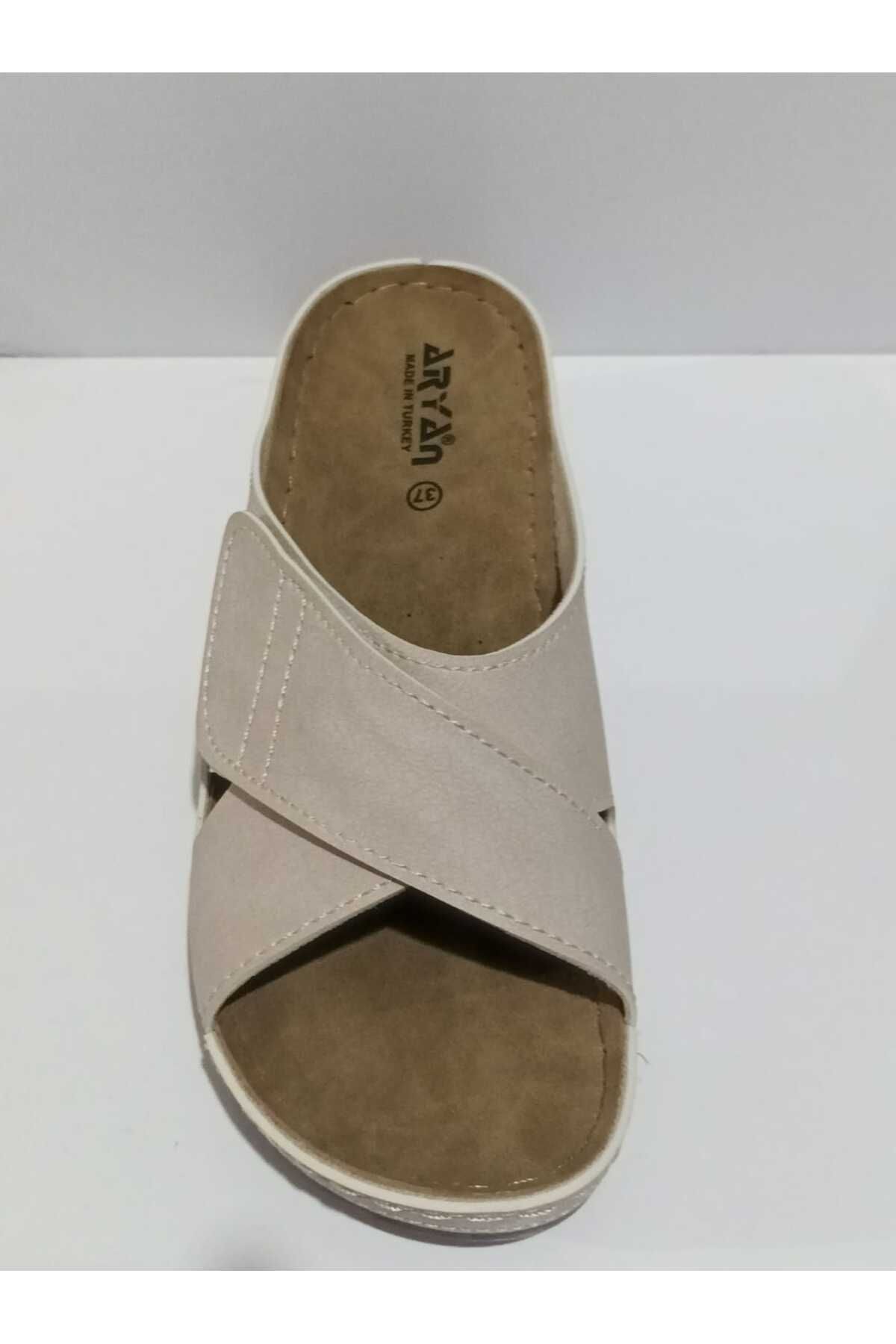 ARYAN-37-891 Anatomic Women's Wedge Heel Slippers 6