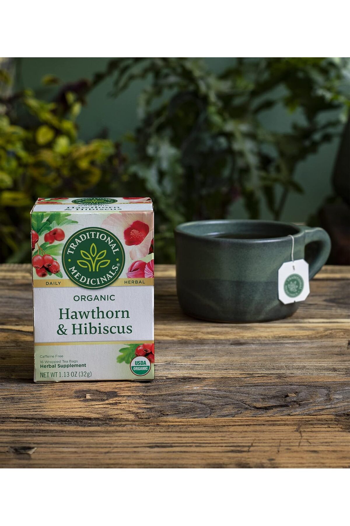 TRADITIONAL MEDICINALS-Tm Heart Tea With Hawthorn 16 Tea :00198 6