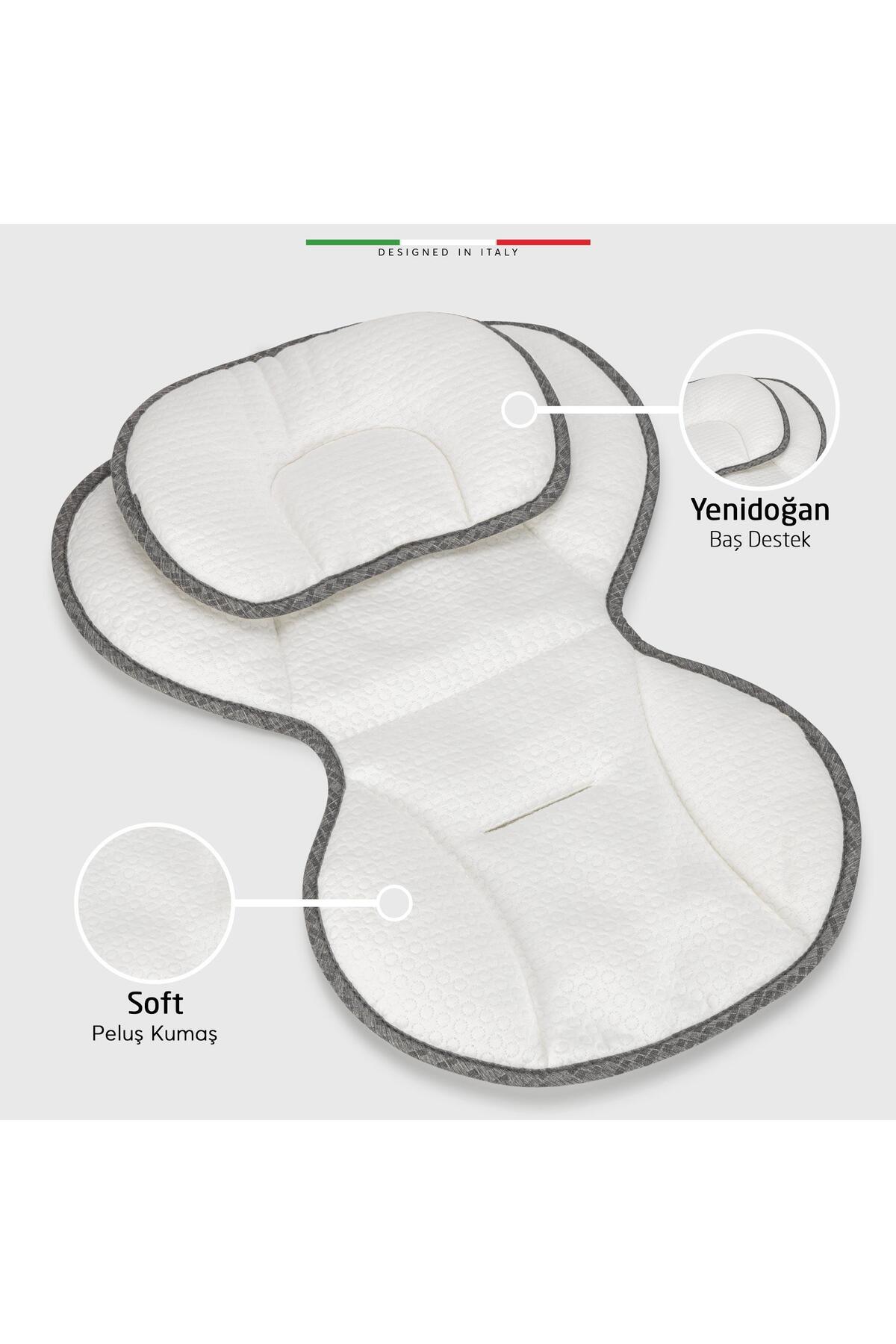 Elele Amore 2 Elektrikli Otomatik Sallanan Ana Kucağı Kademeli Antrasit fotoğrafı 7 (önizleme)