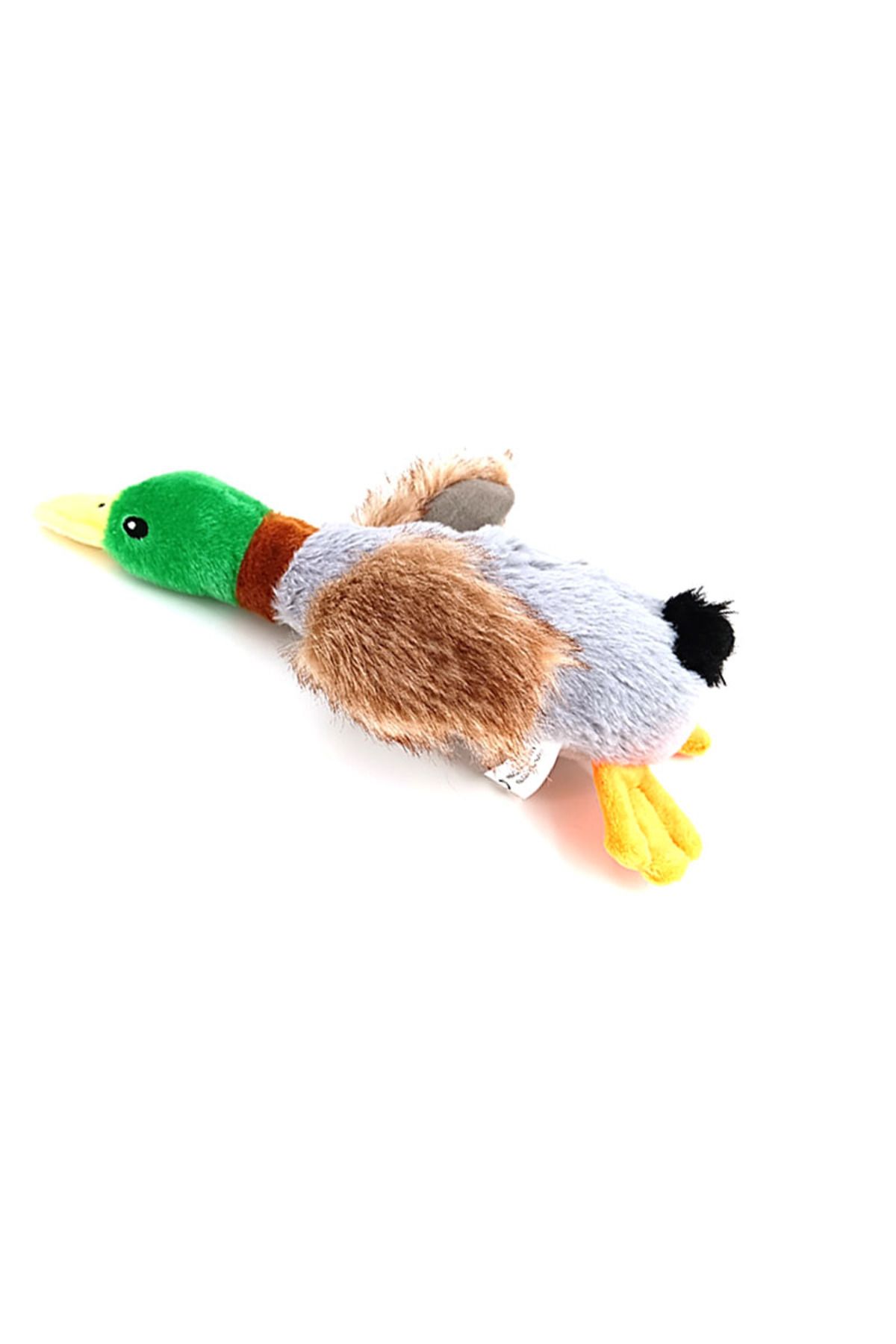 Choice-Foot Dog Chew Toys Cute Plush Duck Sound Toy Stuffed Squeaky Animal Squeak Dog Toy Cleaning Tooth Do 1