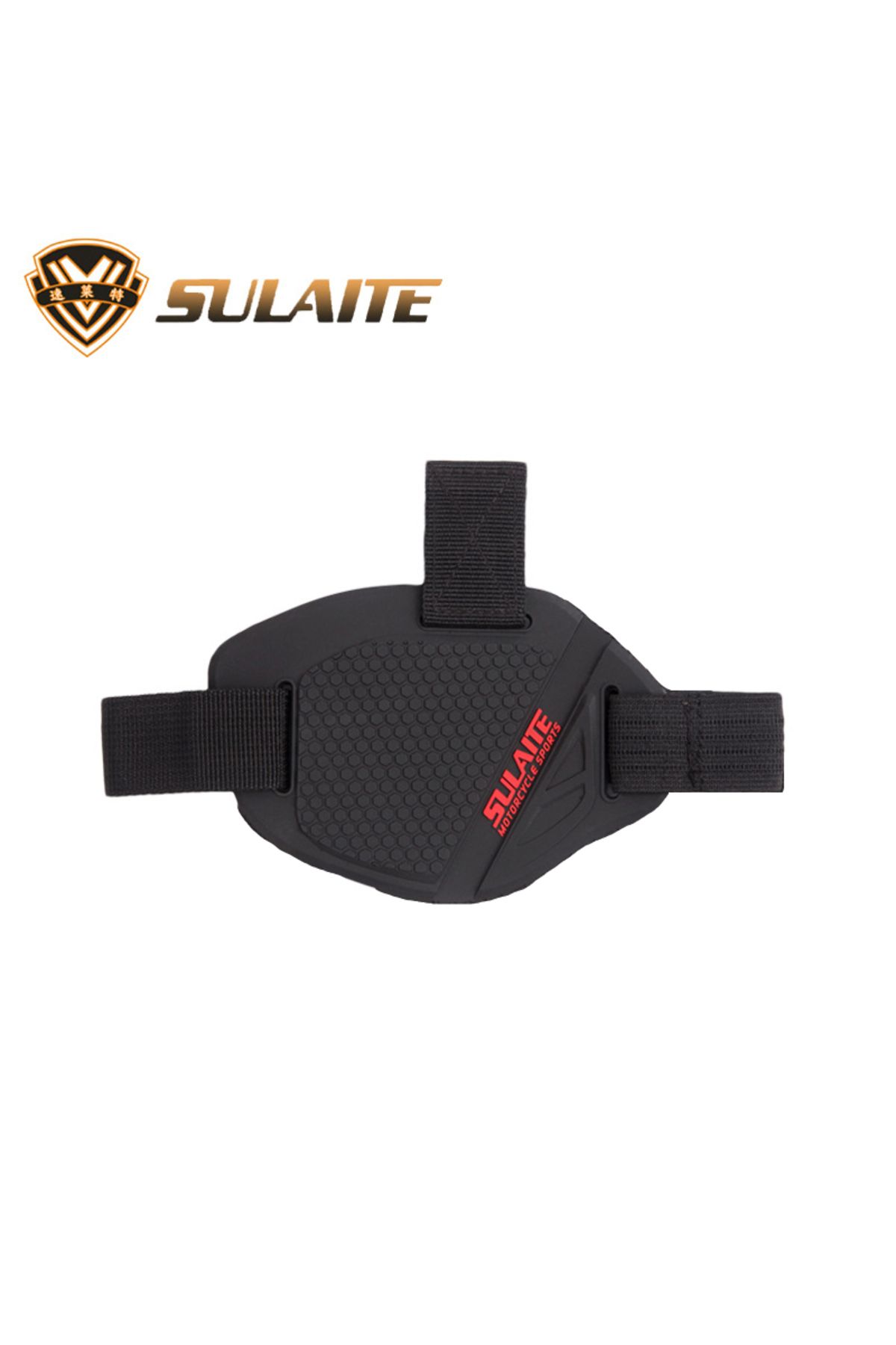 SULAITE-Gt-108 Black Motorcycle Shift Pad Gear Shoe Cover Durable Lightweight Boot Protector Adjusta 1