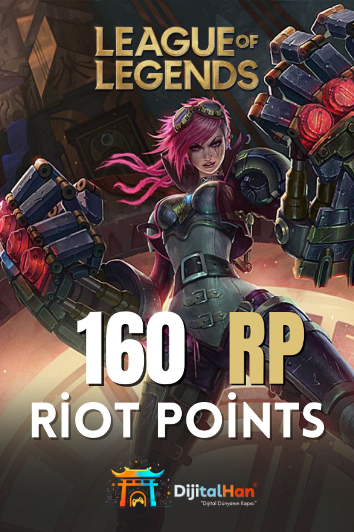 dijitalhan League Of Legends 160 RP (Riot Points)