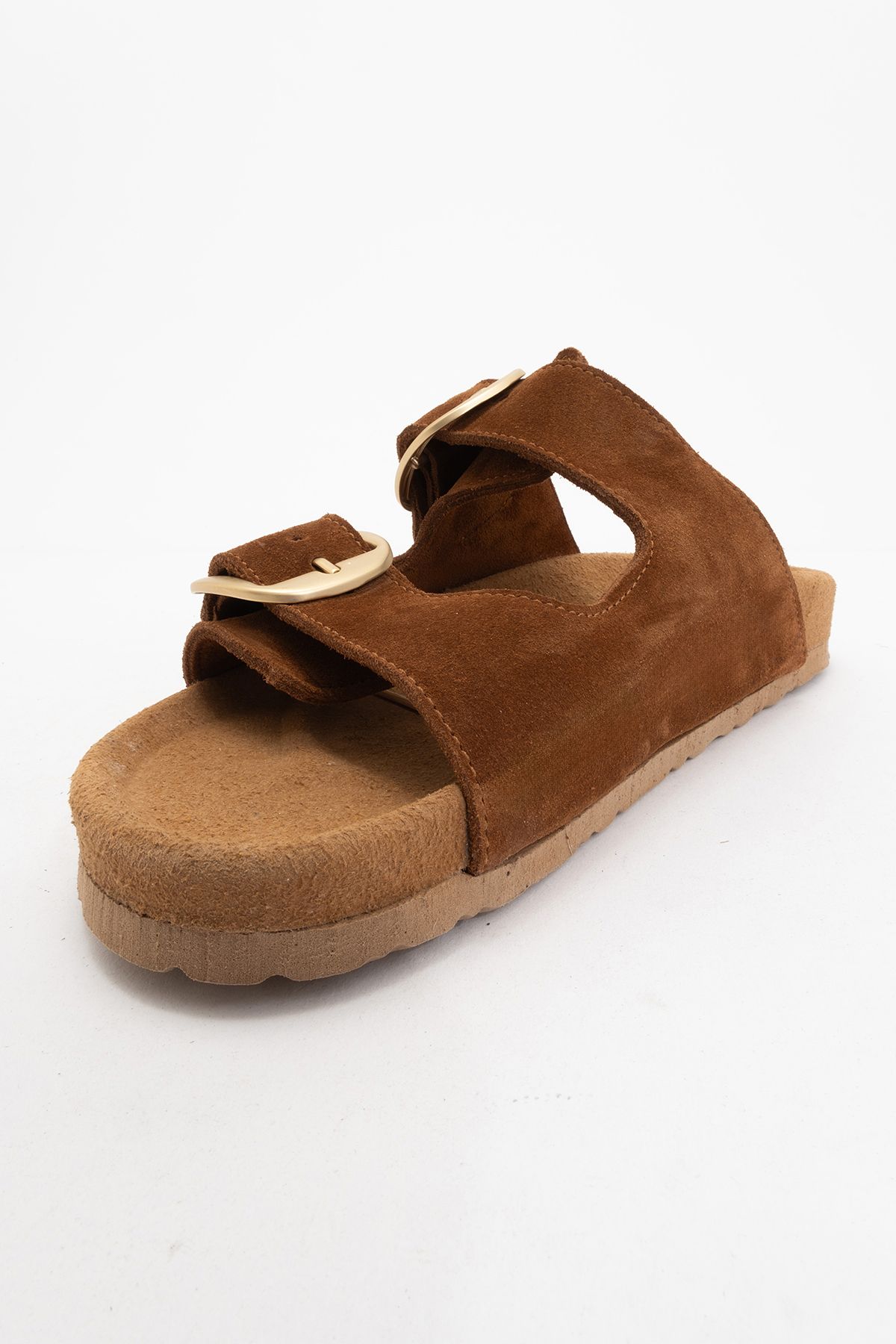 دمپایی چند رنگ زنانه دوتایی چرمی Ovesta Taba luvishoes