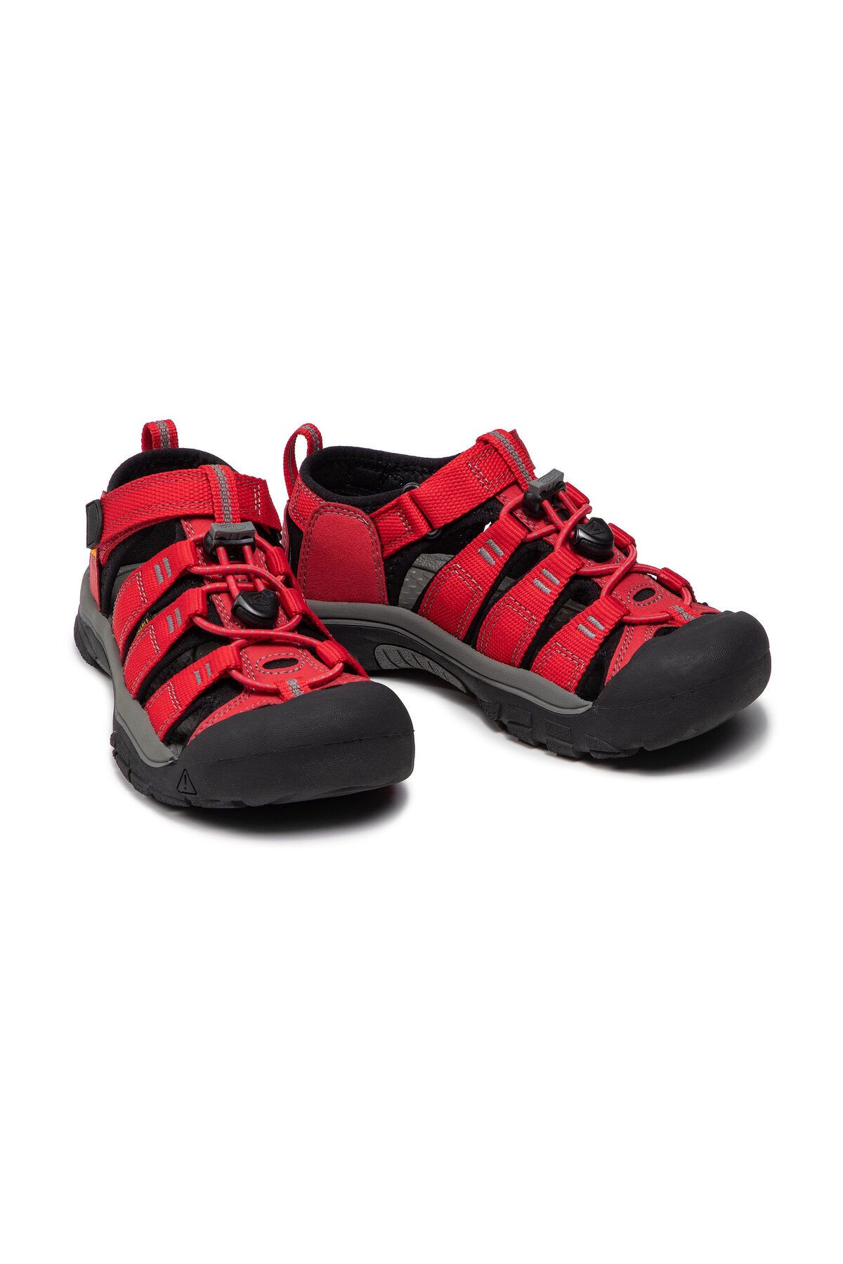 Keen-Newport H2 - Kids Sandals - Red/black 3