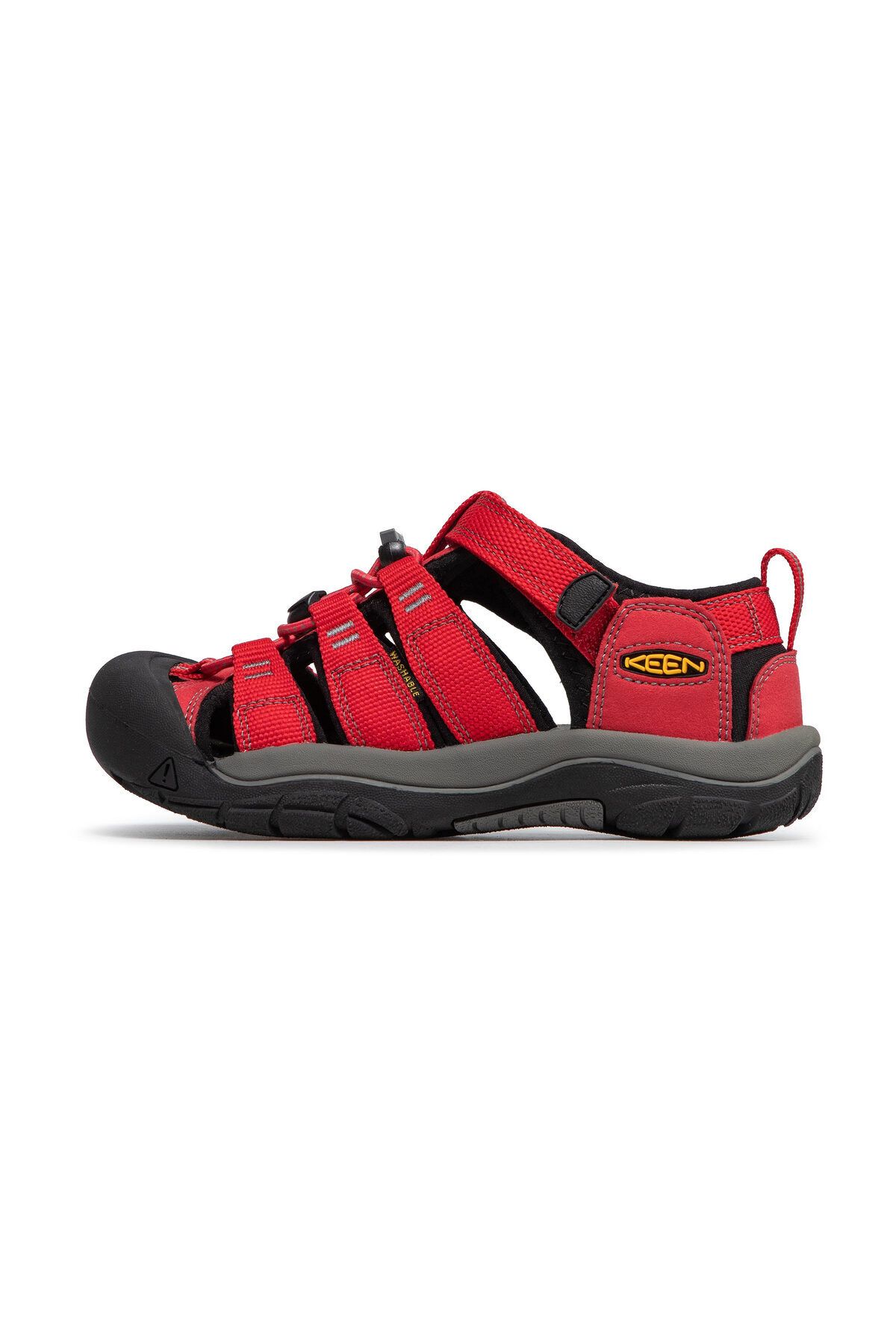 Keen-Newport H2 - Kids Sandals - Red/black 8