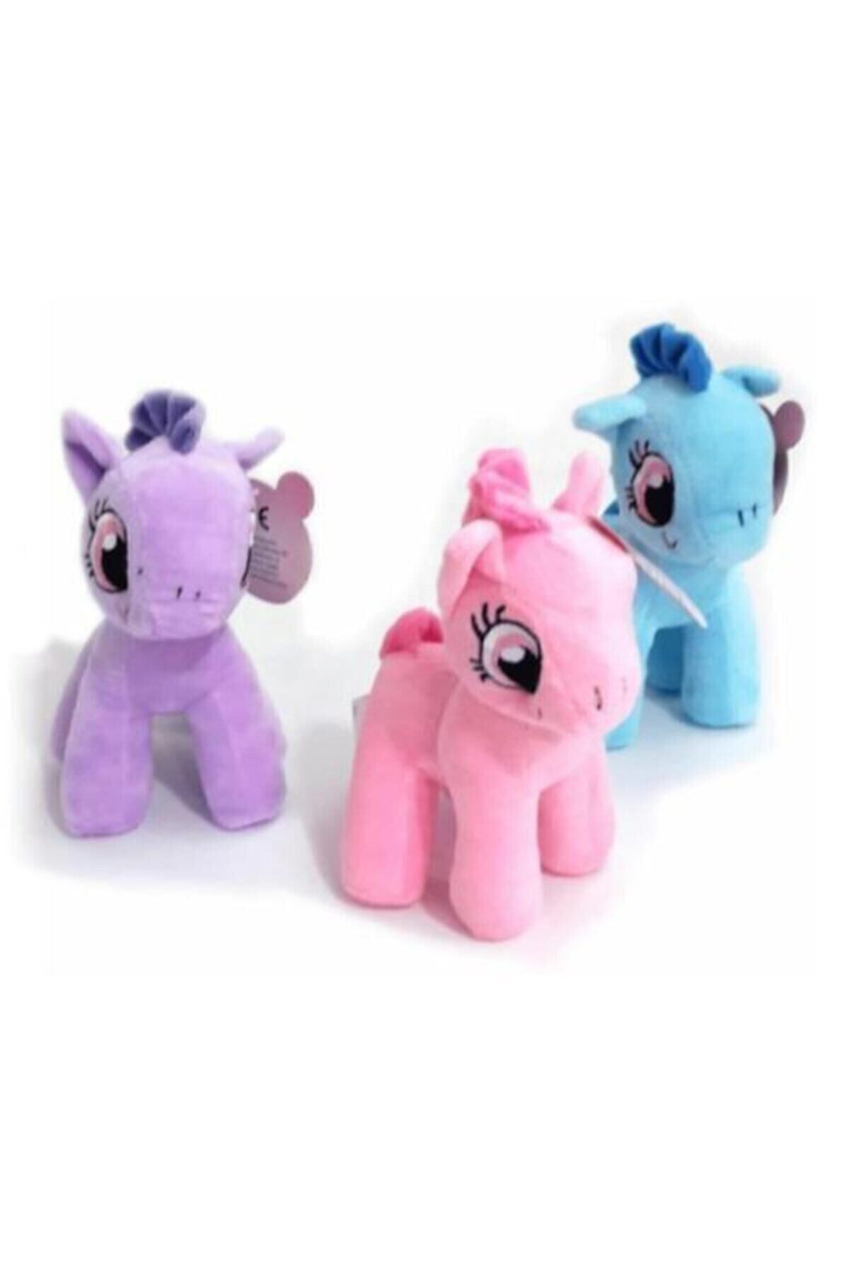 Oyuncak Evi Pembe Peluş Pony Unicorn Uyku Arkadaşı
