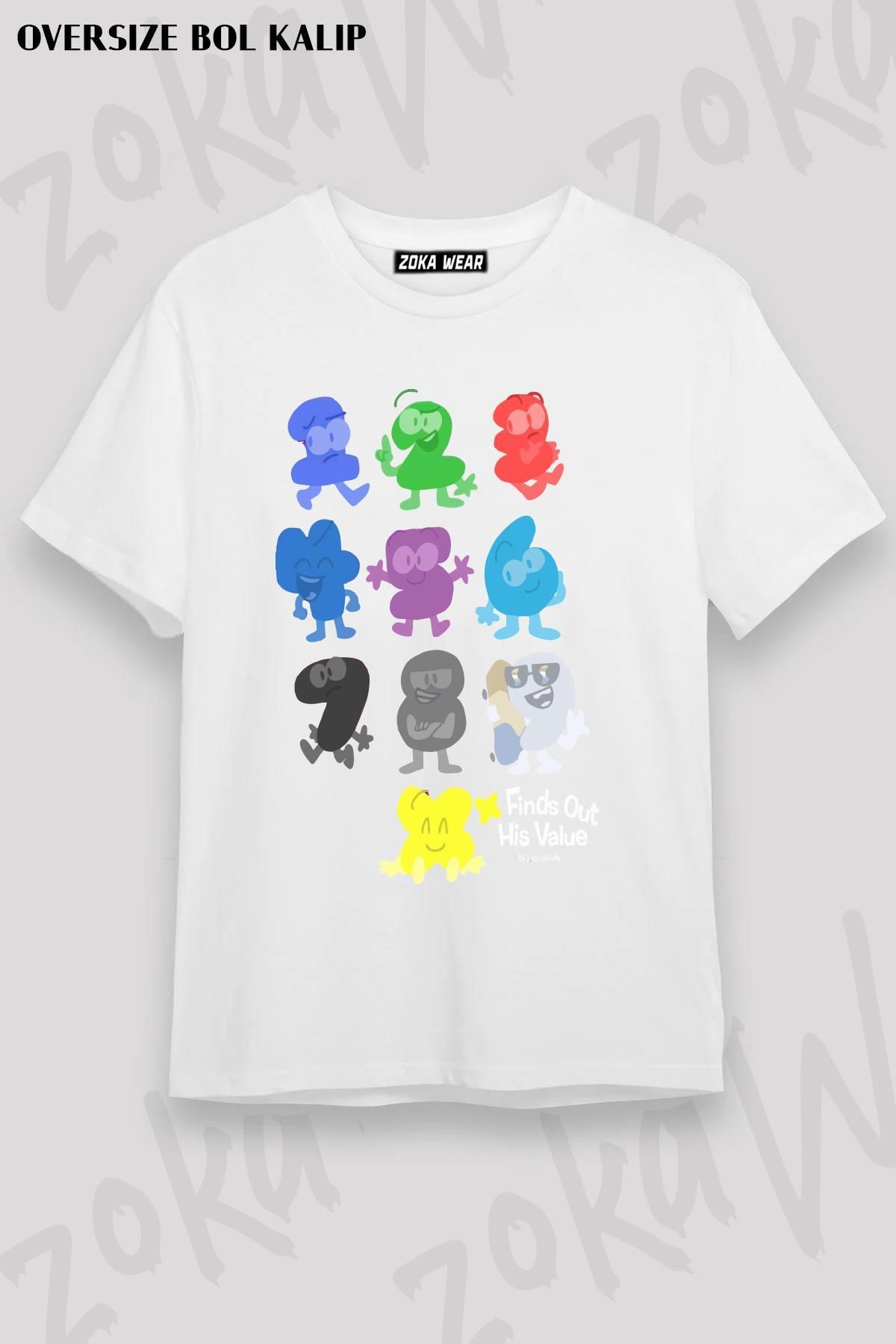 ZOKAWEAR-Unisex Oversize Die Bfdi X Finds Out His Value Cast 2 Design Printed Tshirt 1