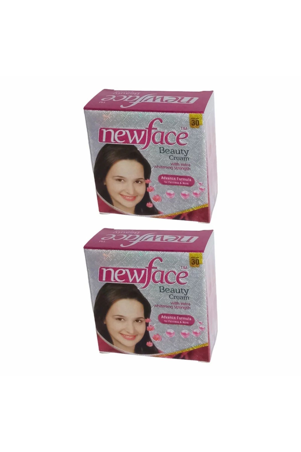 Generic-كريم نيو فيس بيوتي لتبييض البشرة لمدة 7 أيام عبوة من قطعتين 1