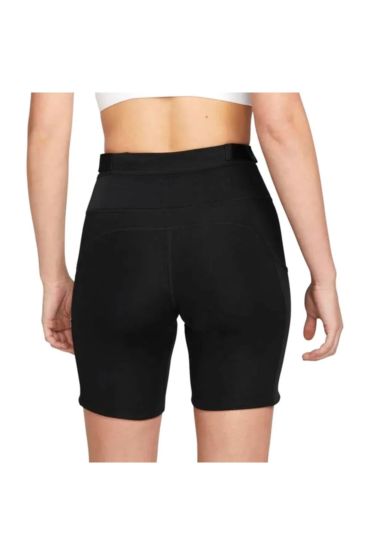 Nike-Dri-Fit Epic Luxe Trail Running Women's Black Sports Leggings Shorts Dm7573-010 3