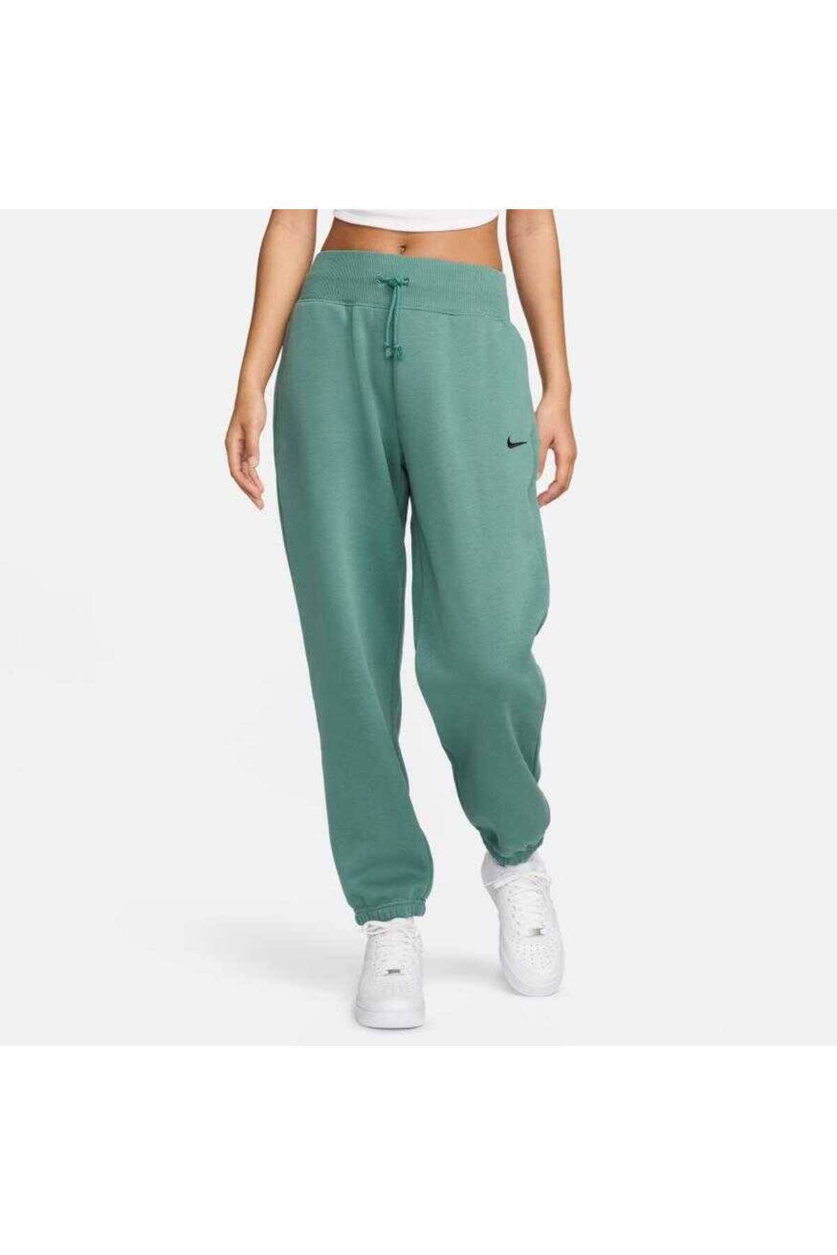 Nike Sportswear Phoenix Fleece High-Rise Kadın Yüksek Belli Polarlı Oversize Eşofman Altı DQ5887-361