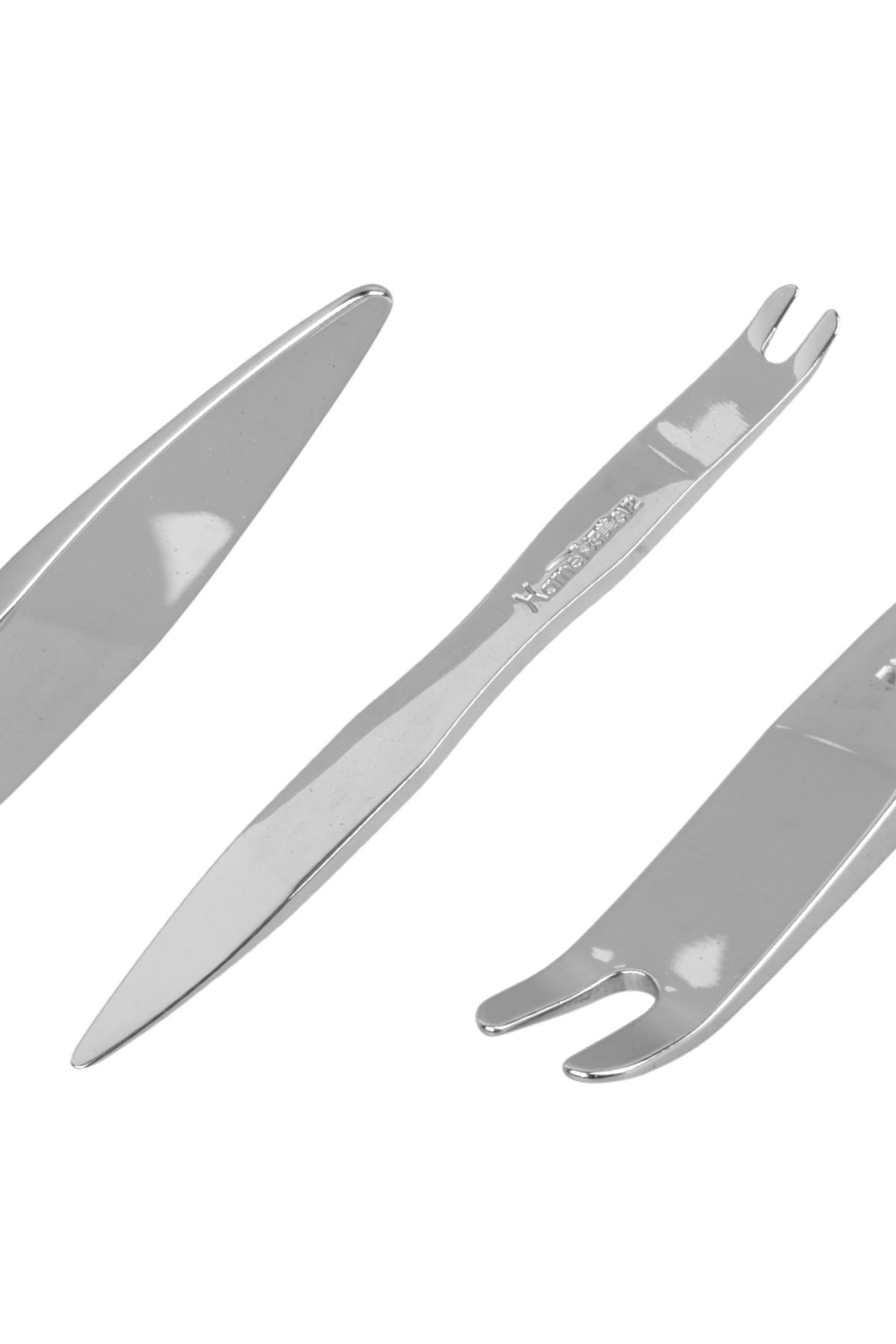 OEM ARAÇ İÇİ SES SİSTEMİ SÖKME LEVYESİ KROM KAPLAMA ÇELİK (5X165MM) (5024)