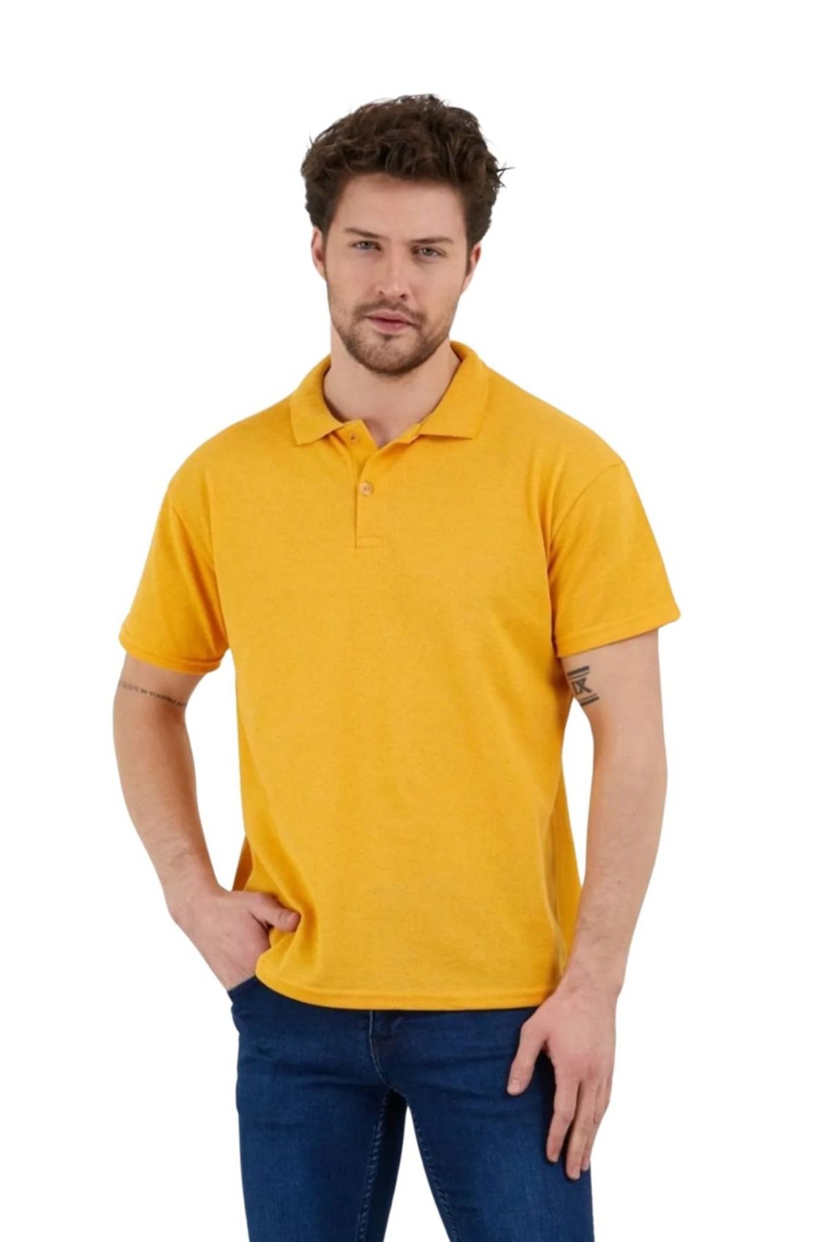 Milo Moda-Men's Polo Neck T-shirt 1