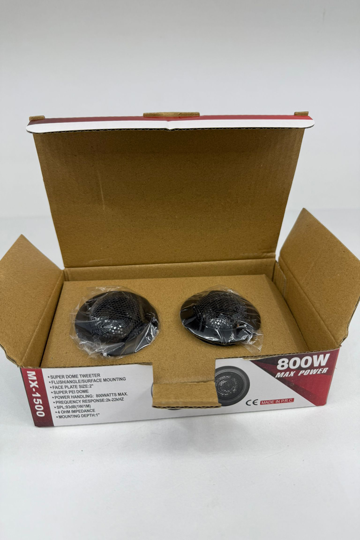 Audiomax MX-1500 800 W DOME TWEETER 2 ADET - Fiyatı, Yorumları