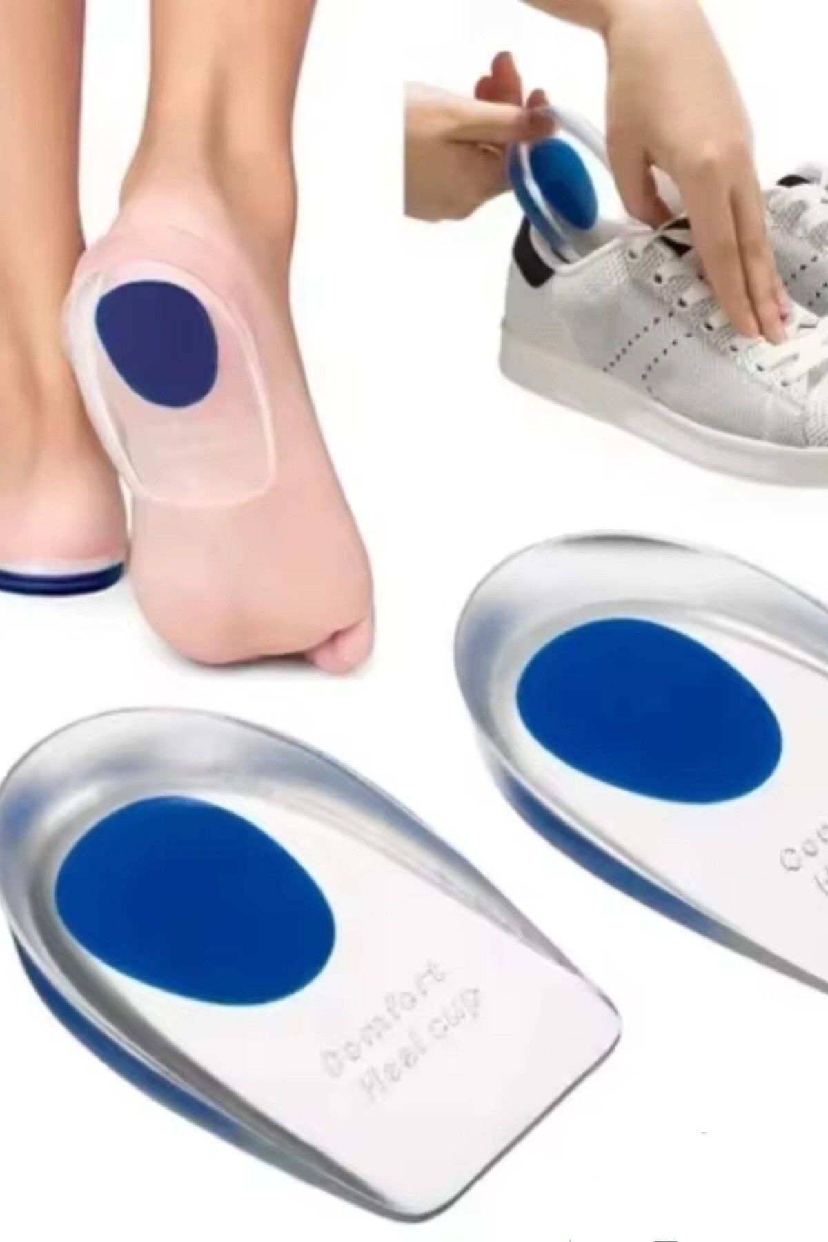 hayretsepeti-Painless Days with Reducing Pressure Shock Absorbing Heel Silicone 1