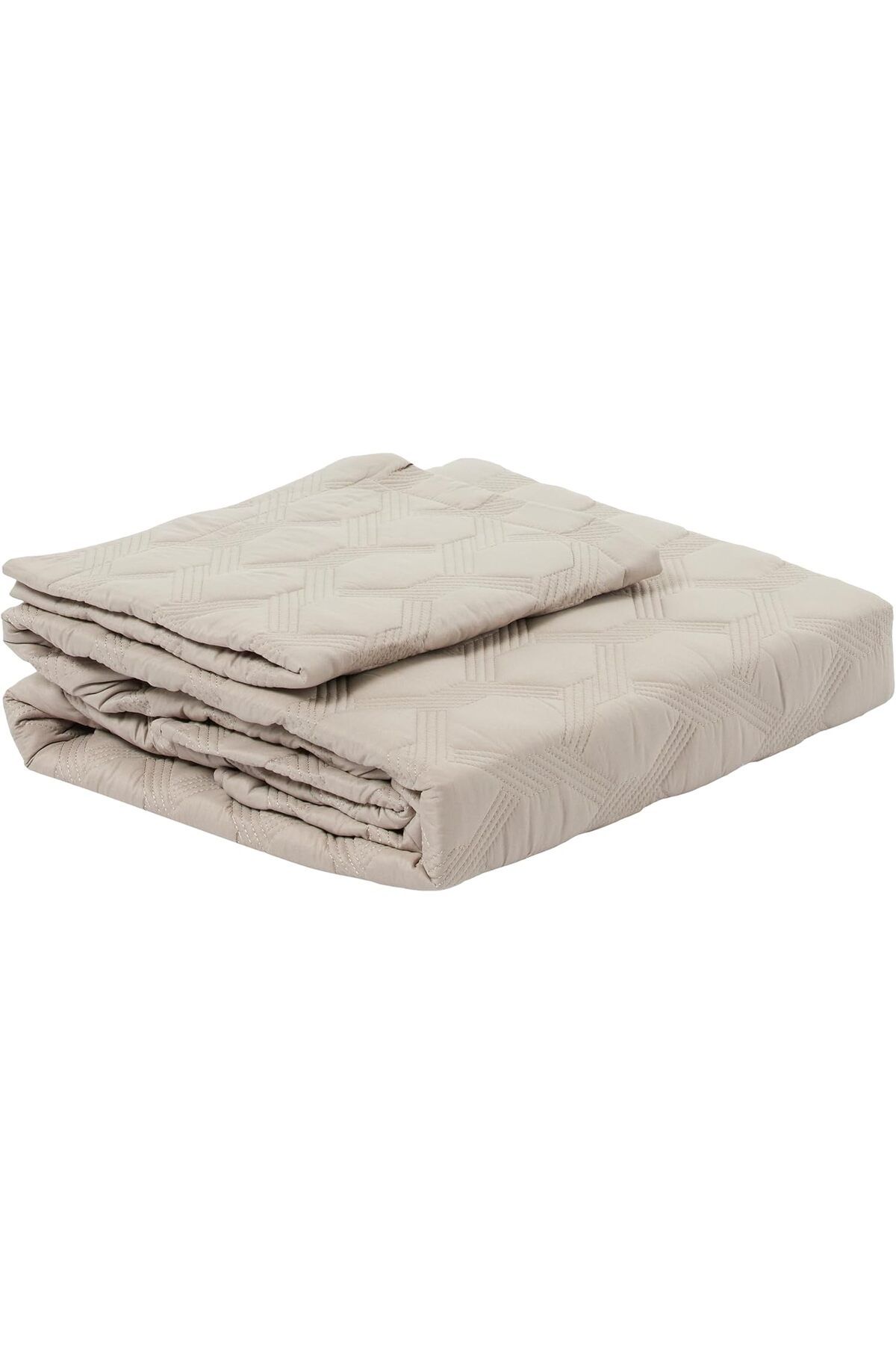 STOREMAX srhtDS Marissa Kapitoneli%100 Polyester Yatak Örtüsü Seti, Gri, Tek Kişilik (Nakışlı Yatak Ö