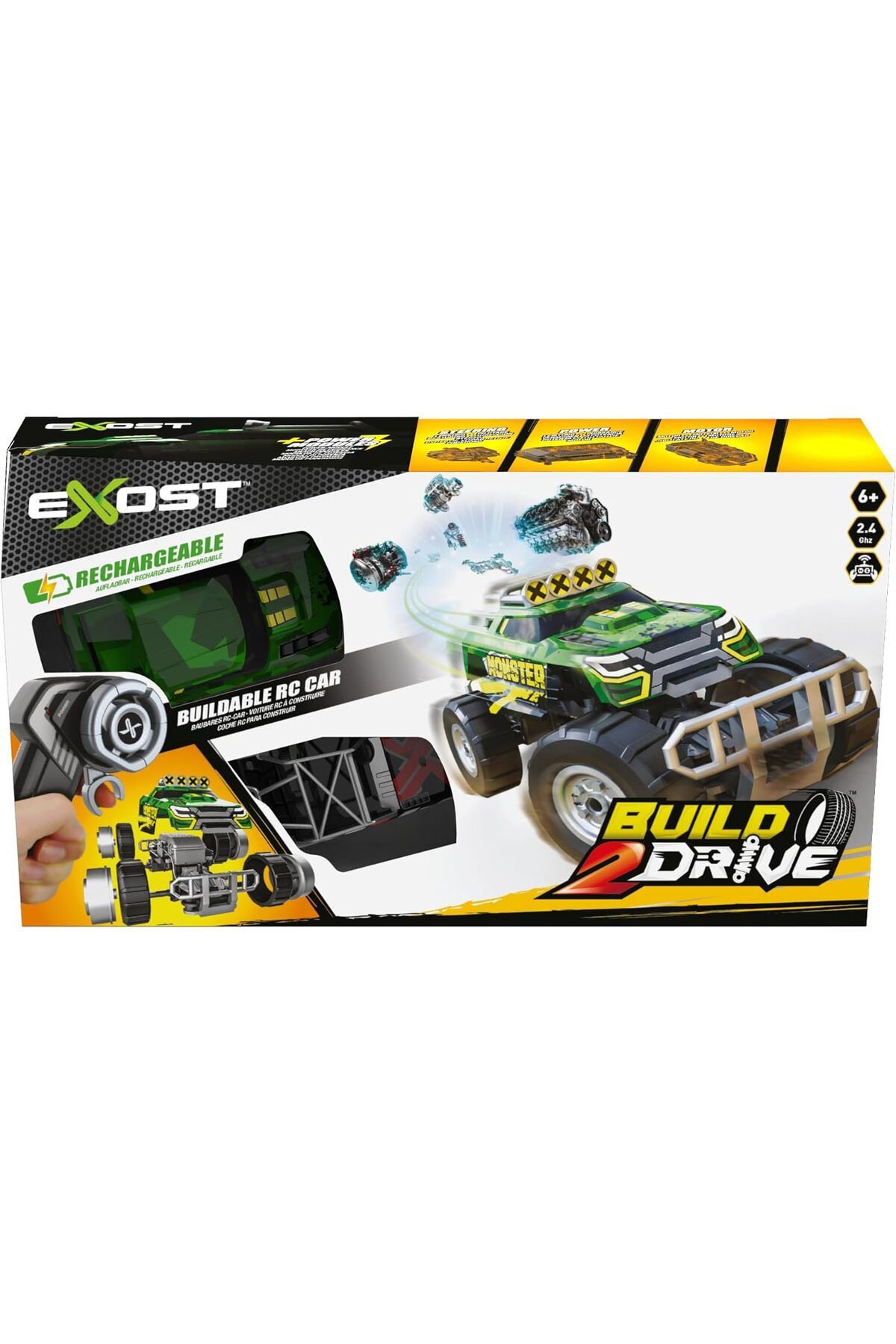 STOREMAX cmllashop Exost Build 2 Drive Kumandalı 2 Araçlı Büyük Yarış Seti 542093