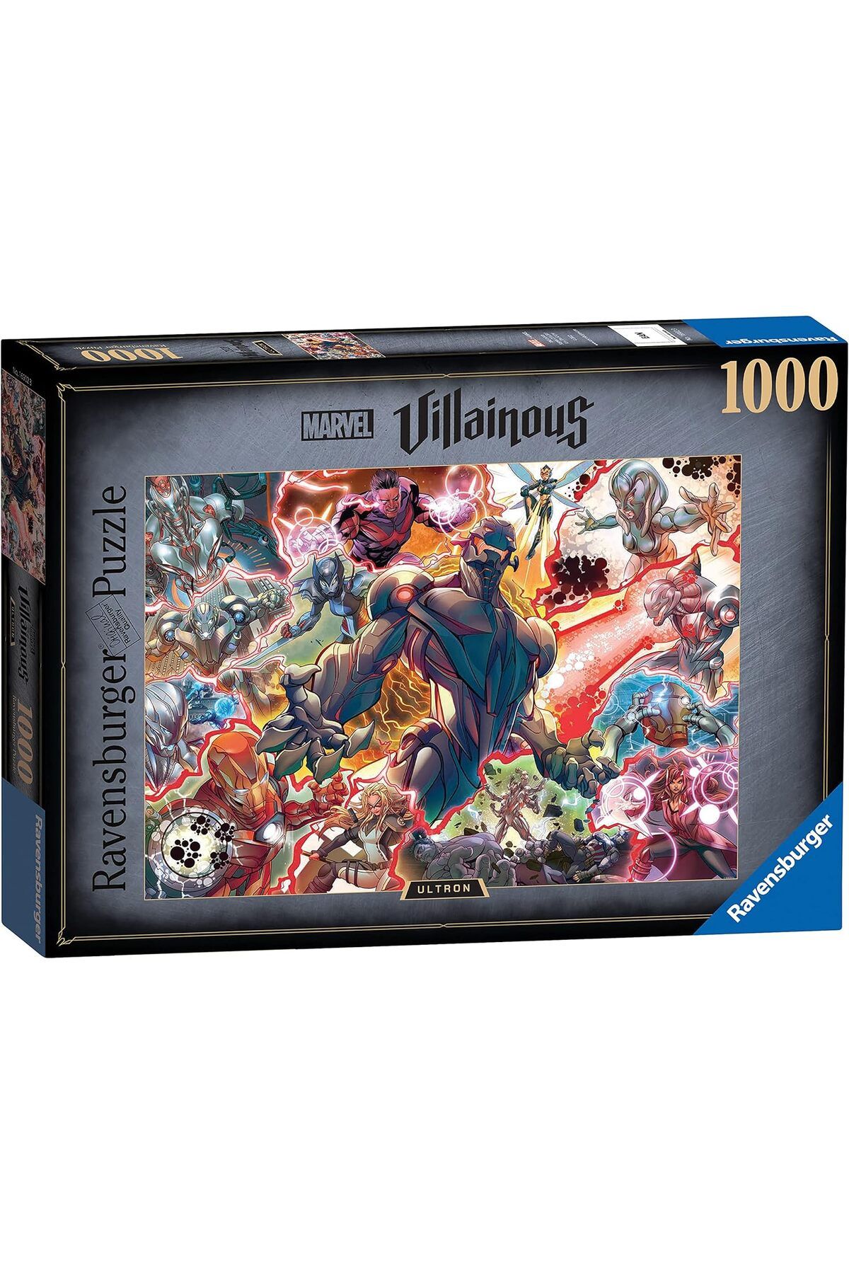 STOREMAX htpshopmx 169023 1000 Parçalı Puzzle Marvel Villains: Ultron str http 1092444