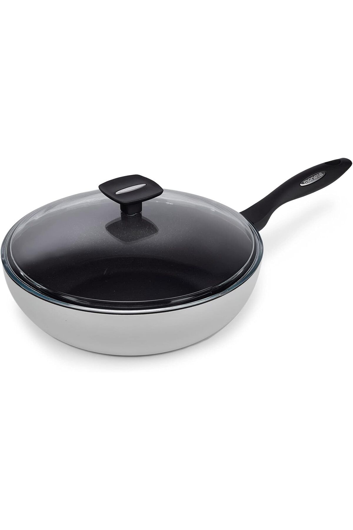 STOREMAX lbstorex Wok 30 cm + Kapak Mammola İndüksiyon Bozuk Para Newdsng 1116818