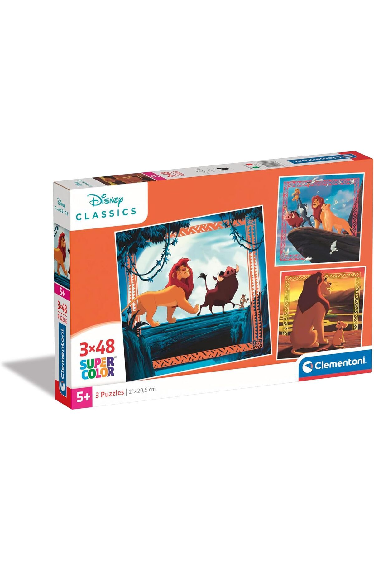 STOREMAX htpshopmx 3X48 Parça Puzzle Lion King str http 1092444