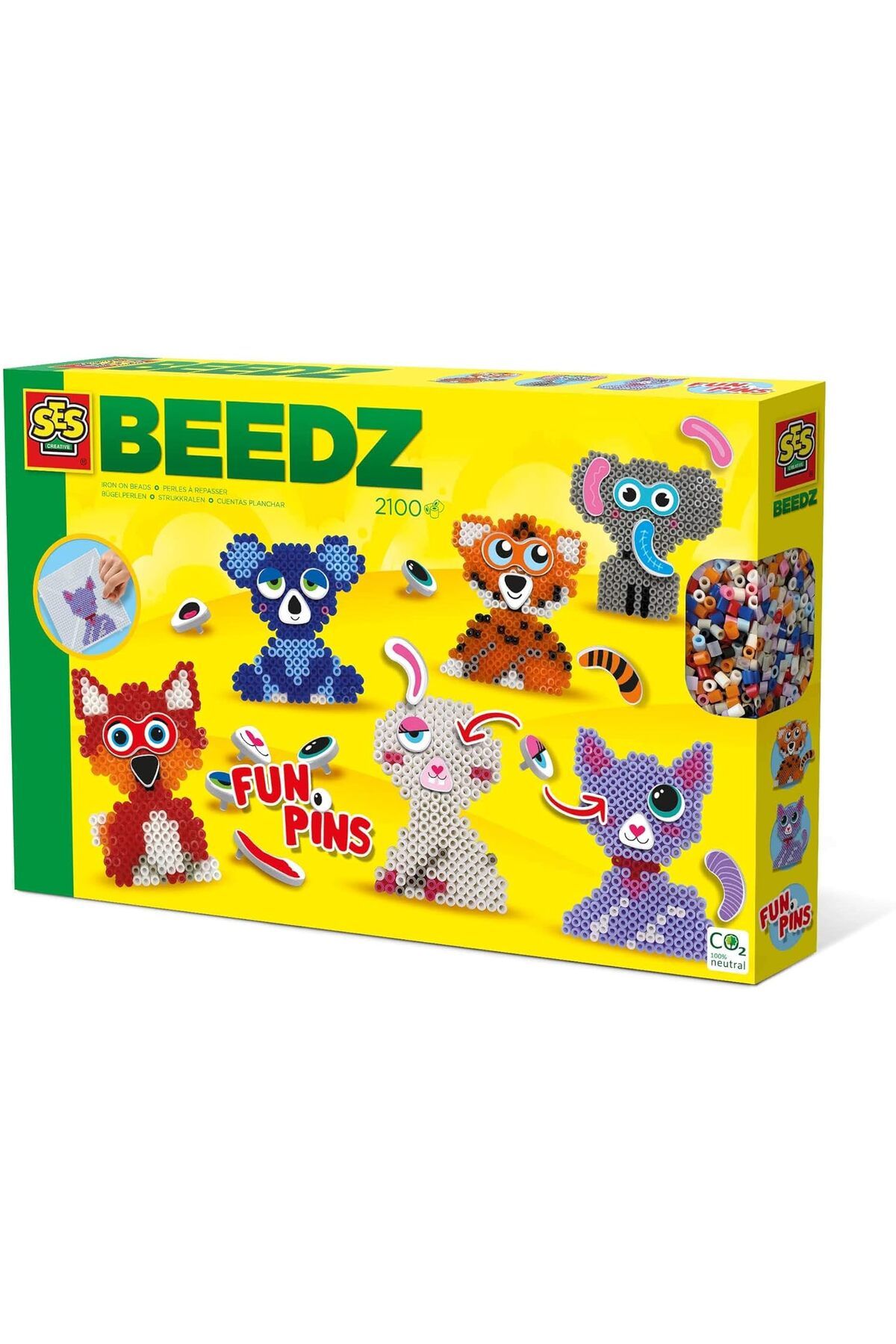 STOREMAX Creative 06308 Demir-On Boncuk Funpins Hayvanlar 655141