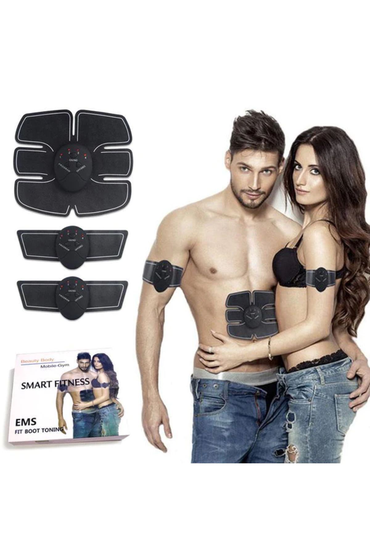 STOREMAX-Modalist New Patterned Bodybuilder Electronic Belt - Gym Massager Fitness Tool 1037685 3