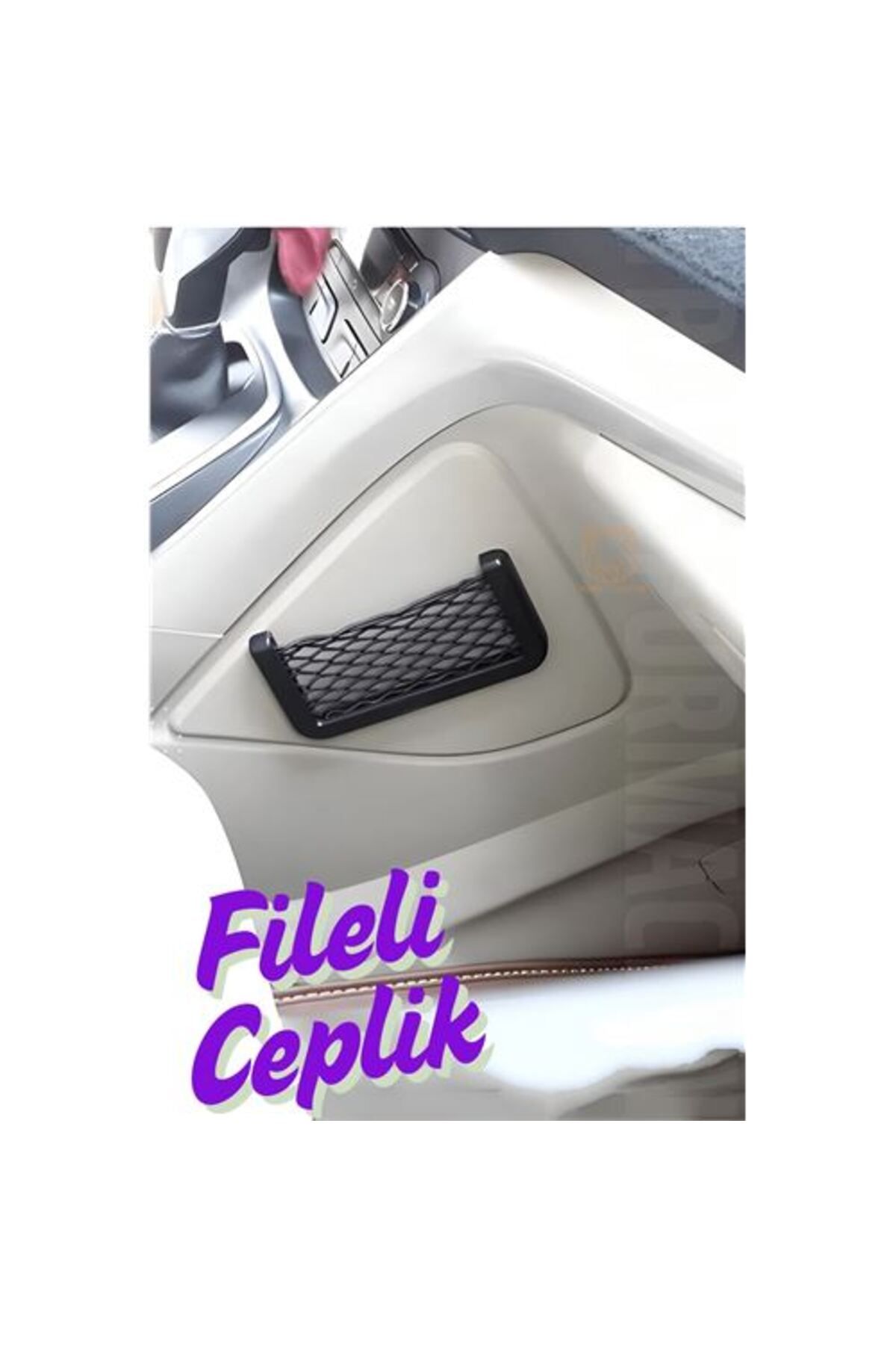 BirdoluSepet Engithalat Araç Organizer Fileli Ceplik