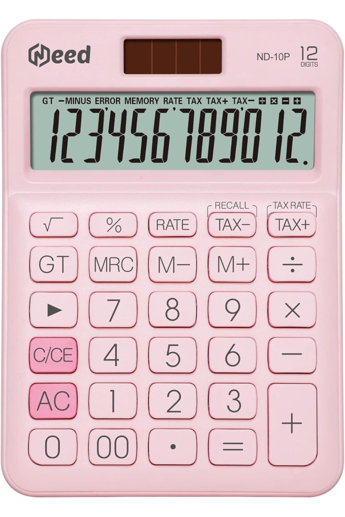 STOREMAX ysstorex ND-10P Pastel Pembe Hesap Makinesi StarColxlection 655141