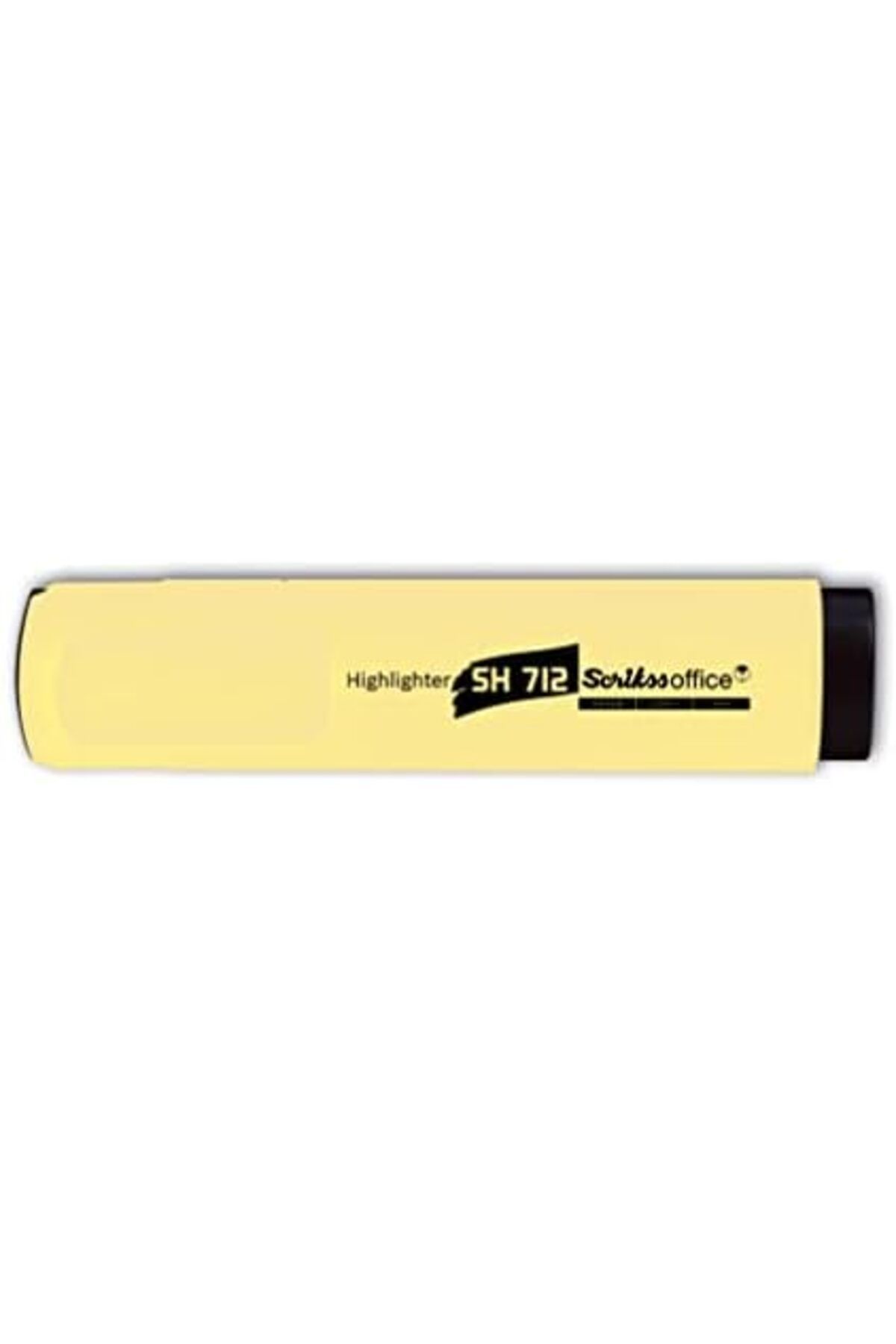 STOREMAX-Trndshop Office Sh712 Highlighter Pastel Pen 12'Li Ambalaj Pastelsarı Mrystore 965645 2