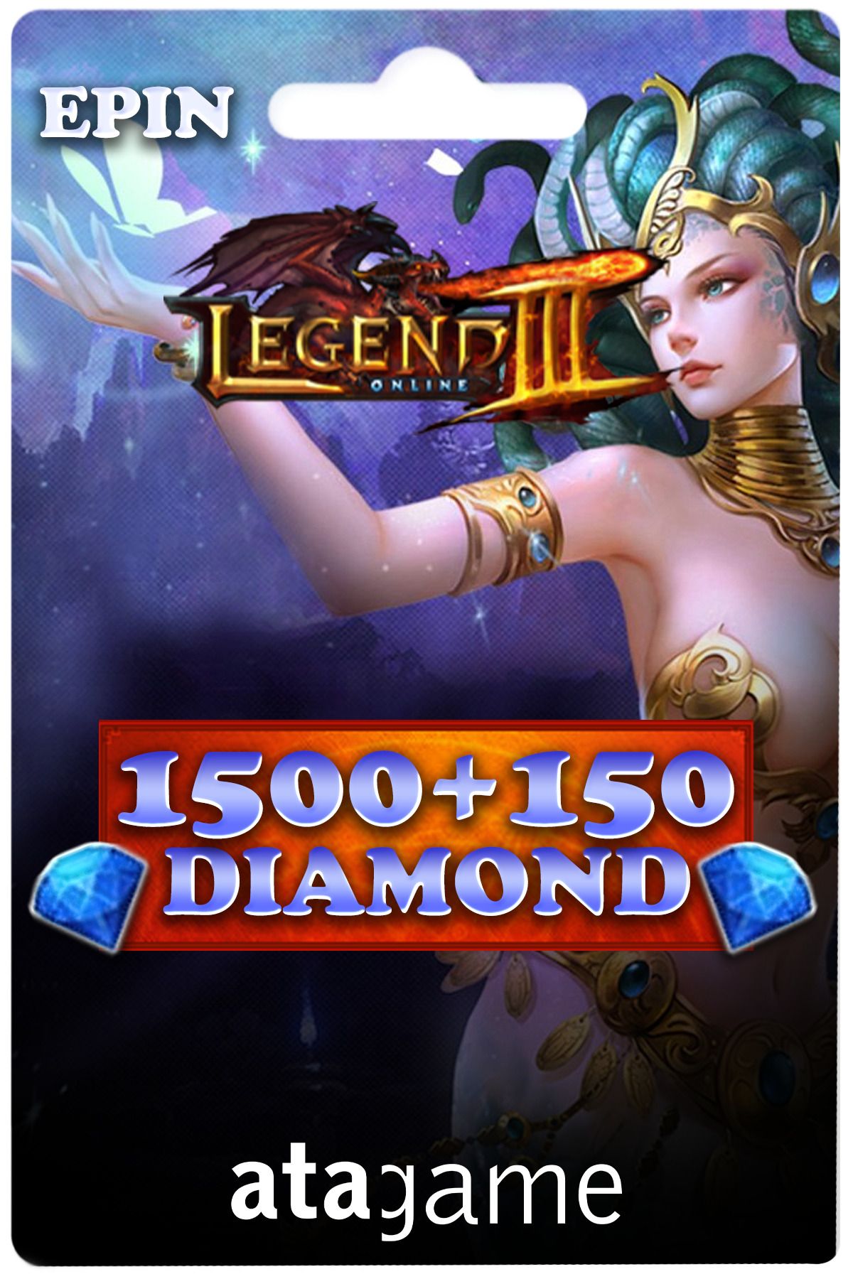 AtaGame Legend Online 1500 + 150 Elmas G-Pay E-pin