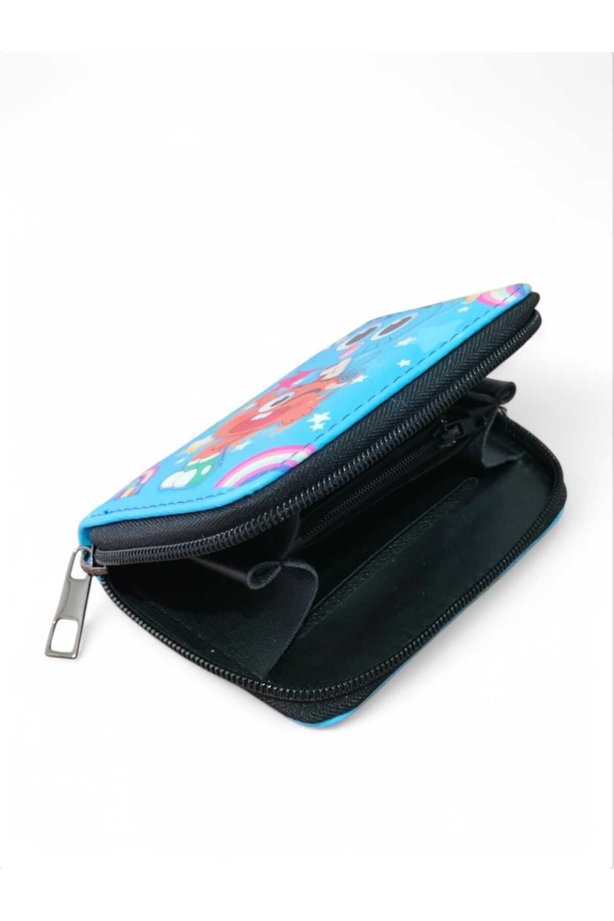 LEXA-Gumball and Darwin Patterned Children's Wallet 4