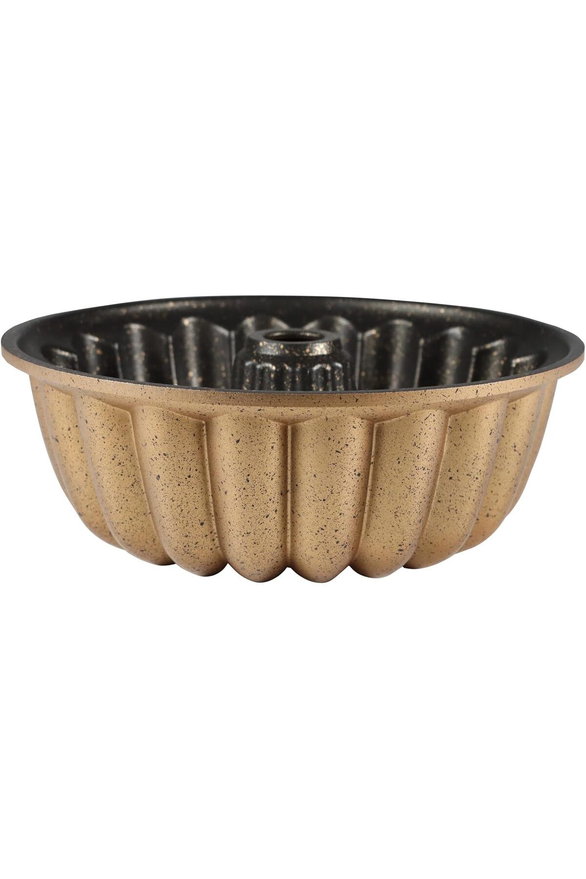 STOREMAX cmllashop Fun Cooking Arya Alüminyum Döküm Granit Kaplama Kek Kalıbı 25 cm Sarı 542093