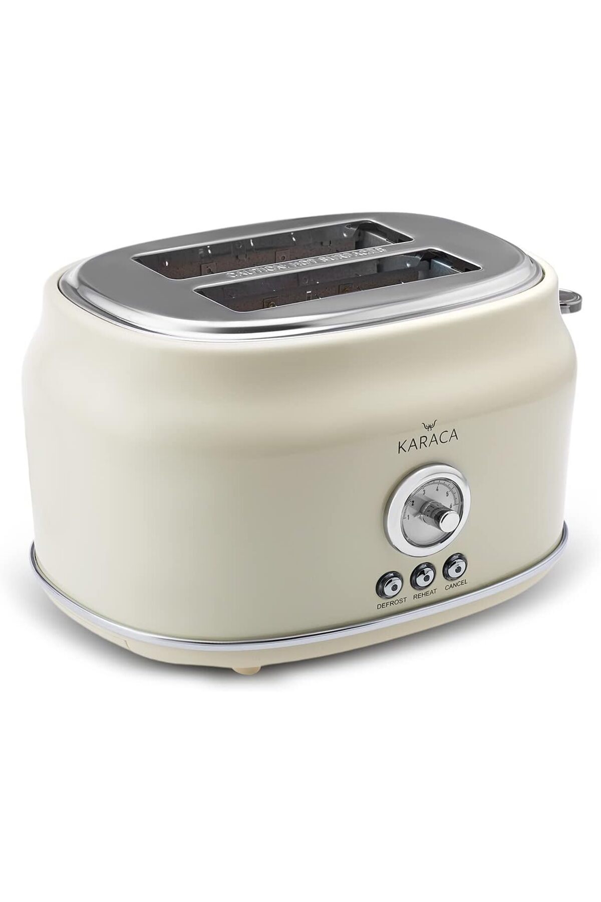 STOREMAX ynsShoping Retro Ekmek Kızartma Makinesi Krem NewTrrending 1178227