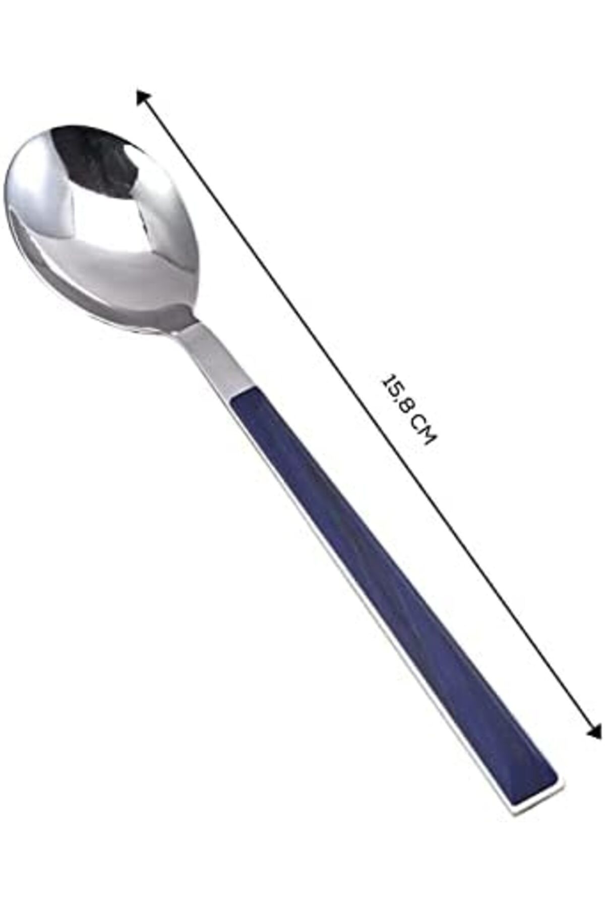 MERTONLİNE-Salzburg Indigo Dessert Spoon Mrtshop Standard Newxdesingx 529847 2