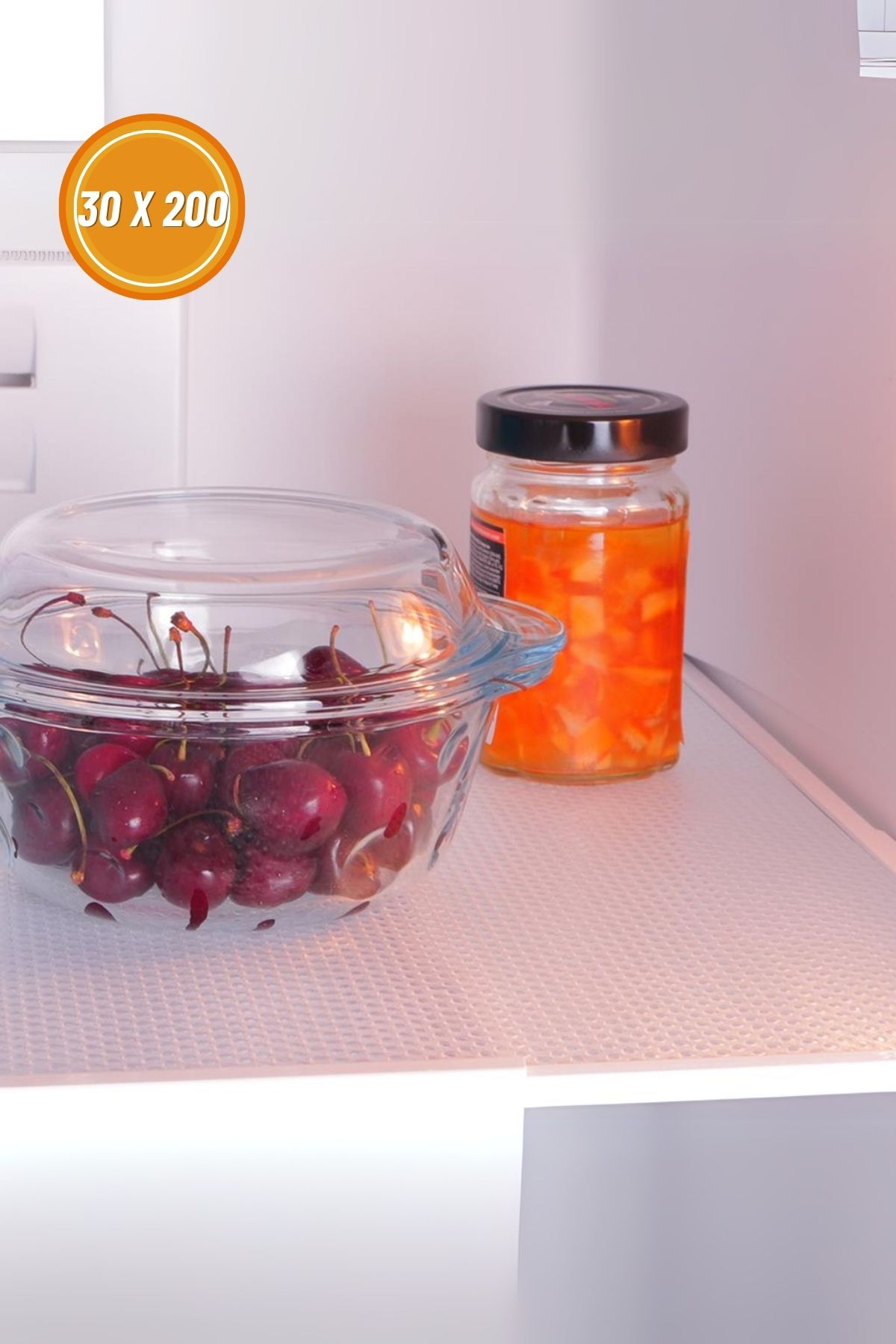 EVLE-Transparent Shelf Cover 30x200 Cm 4