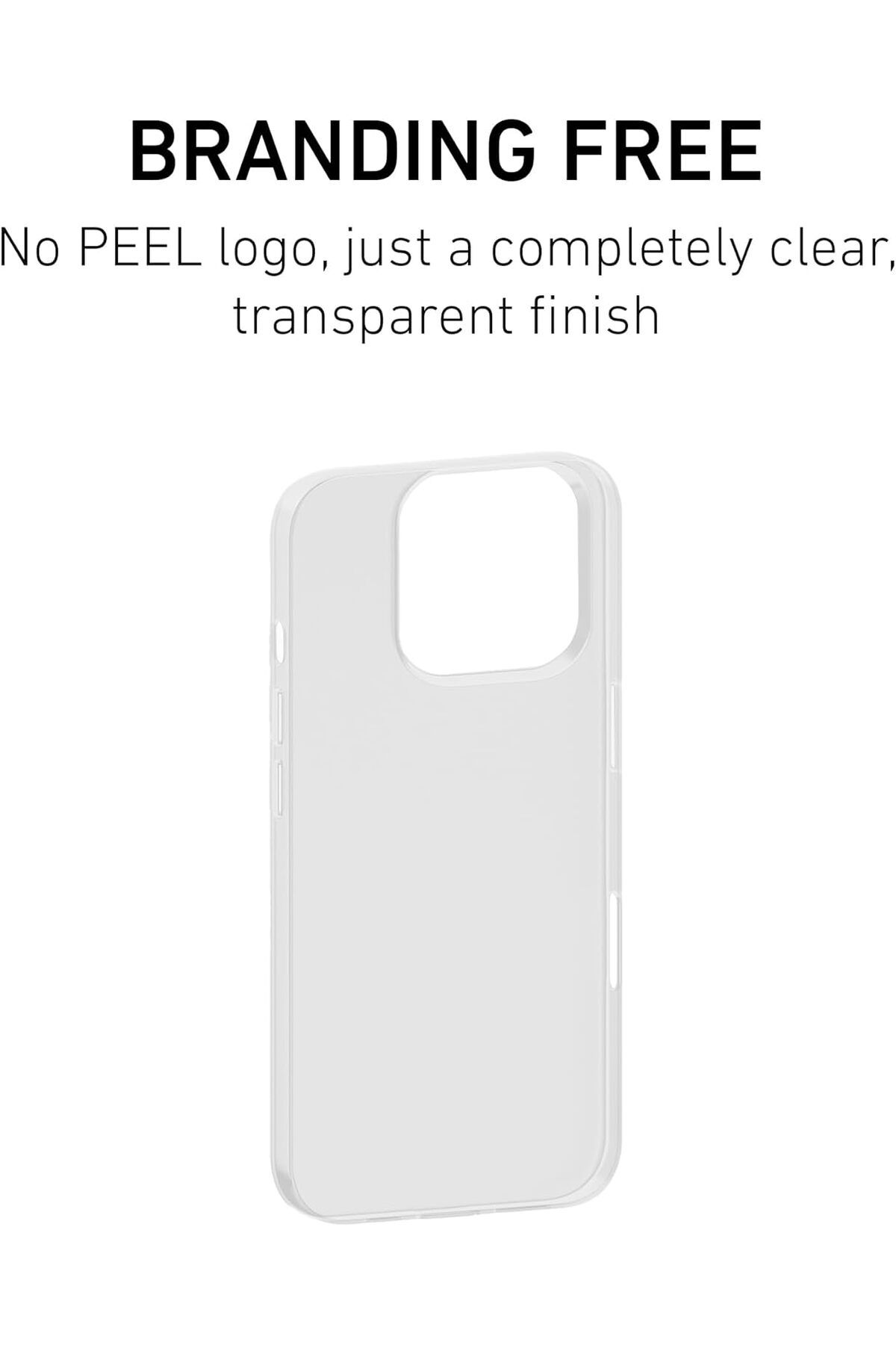 AWH-حافظة مرنة لهاتف iPhone 16 Pro، غطاء TPU شفاف ناعم رفيع، تصميم بسيط، خالٍ من العلامات التجارية 4