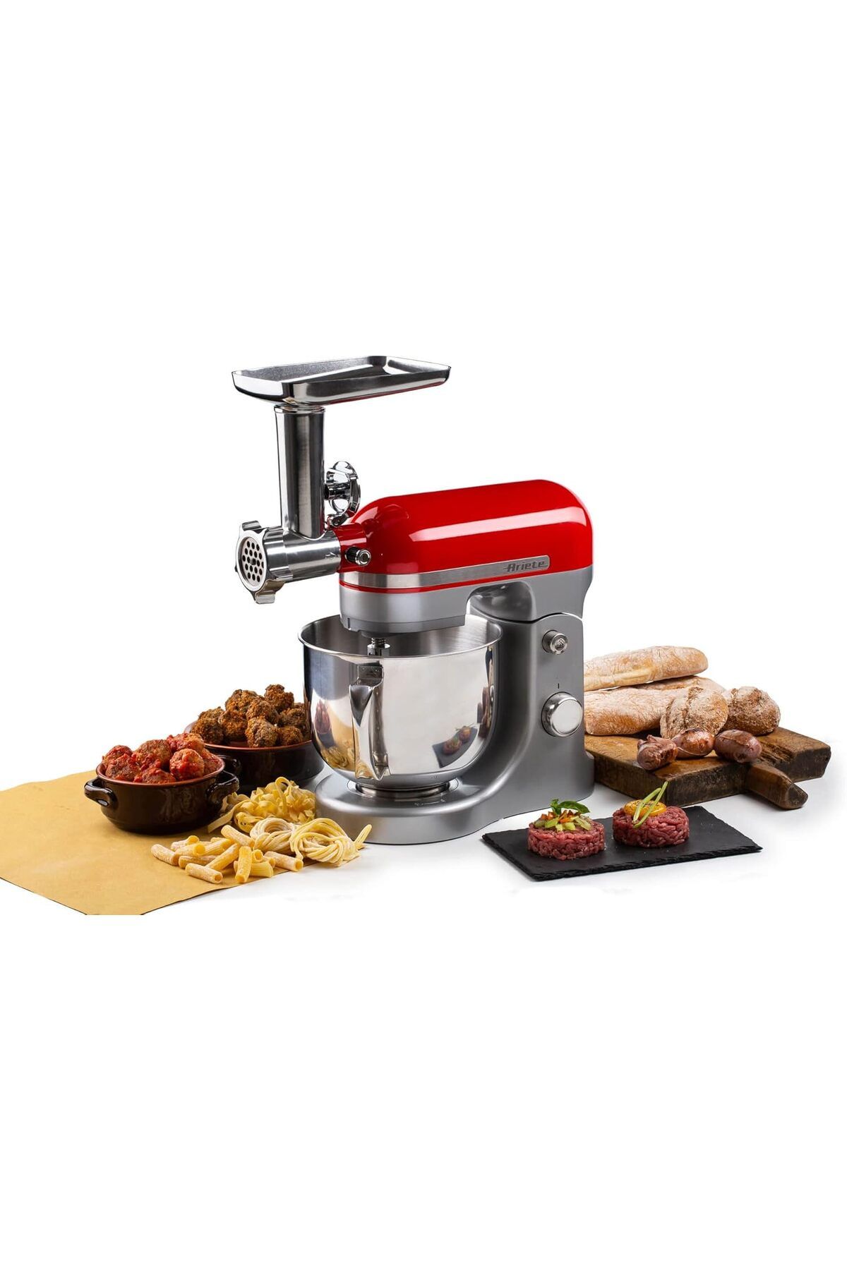 STOREMAX lbstorex Moderna Mutfak Şefi ile Uyumlu Kıyma, Sosis ve Makarna Yapma Aparat Seti 4079/00 - Modern
