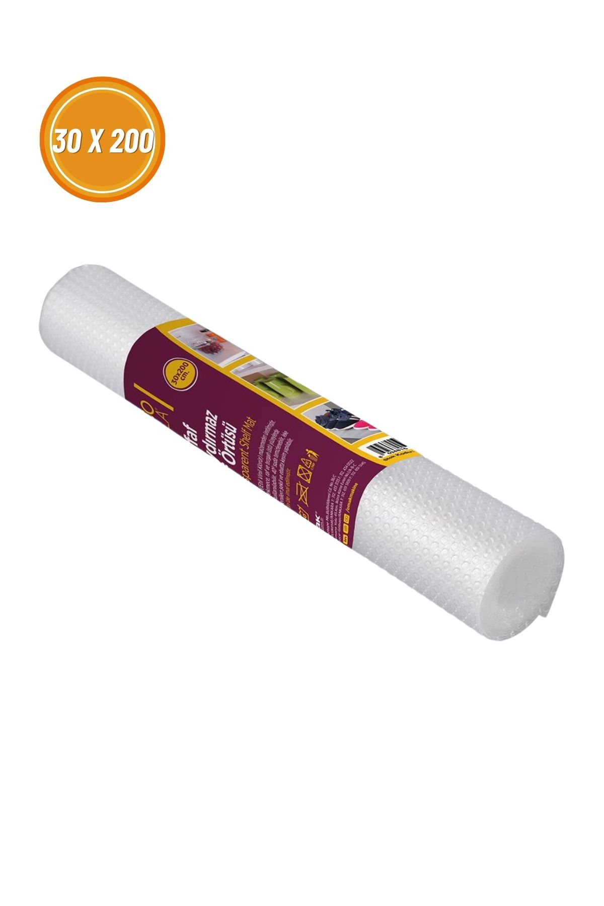 EVLE-Transparent Shelf Cover 30x200 Cm 5