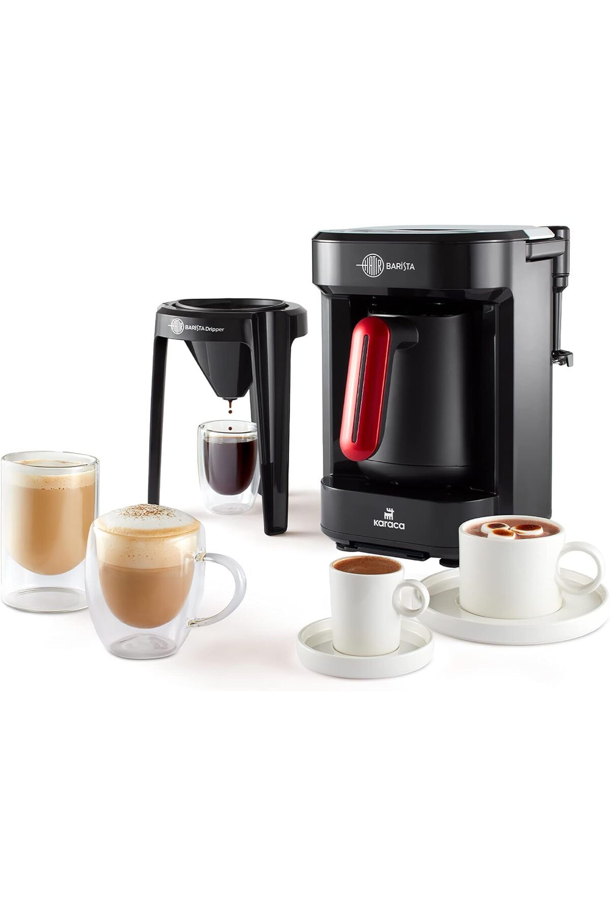 STOREMAX jvnnastore Hatır Barista Türk Kahve Makinesi, Imperial Red 646268