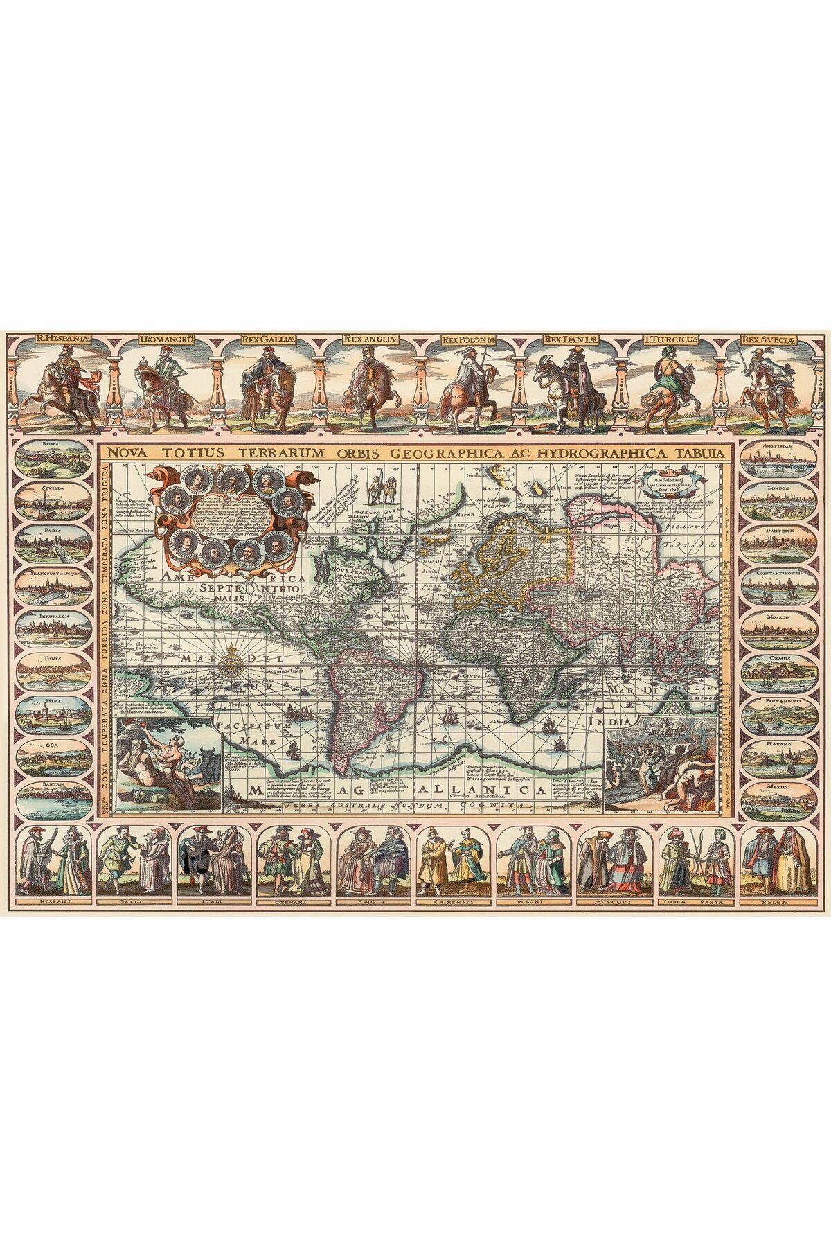 Yappuzz-Old World Map 1000 Piece Puzzle 2