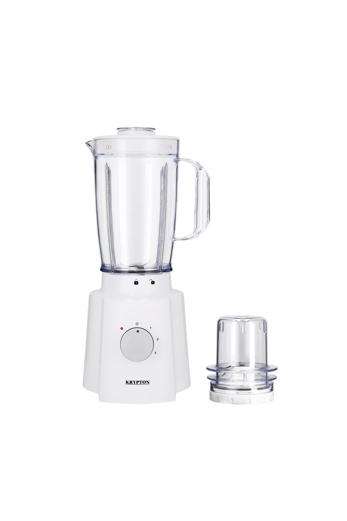 KRYPTON-2-in-1 Blender,1.6L Unbreakable Jar|650W Powerful Motor|KNB6207|2 Years Warranty 1