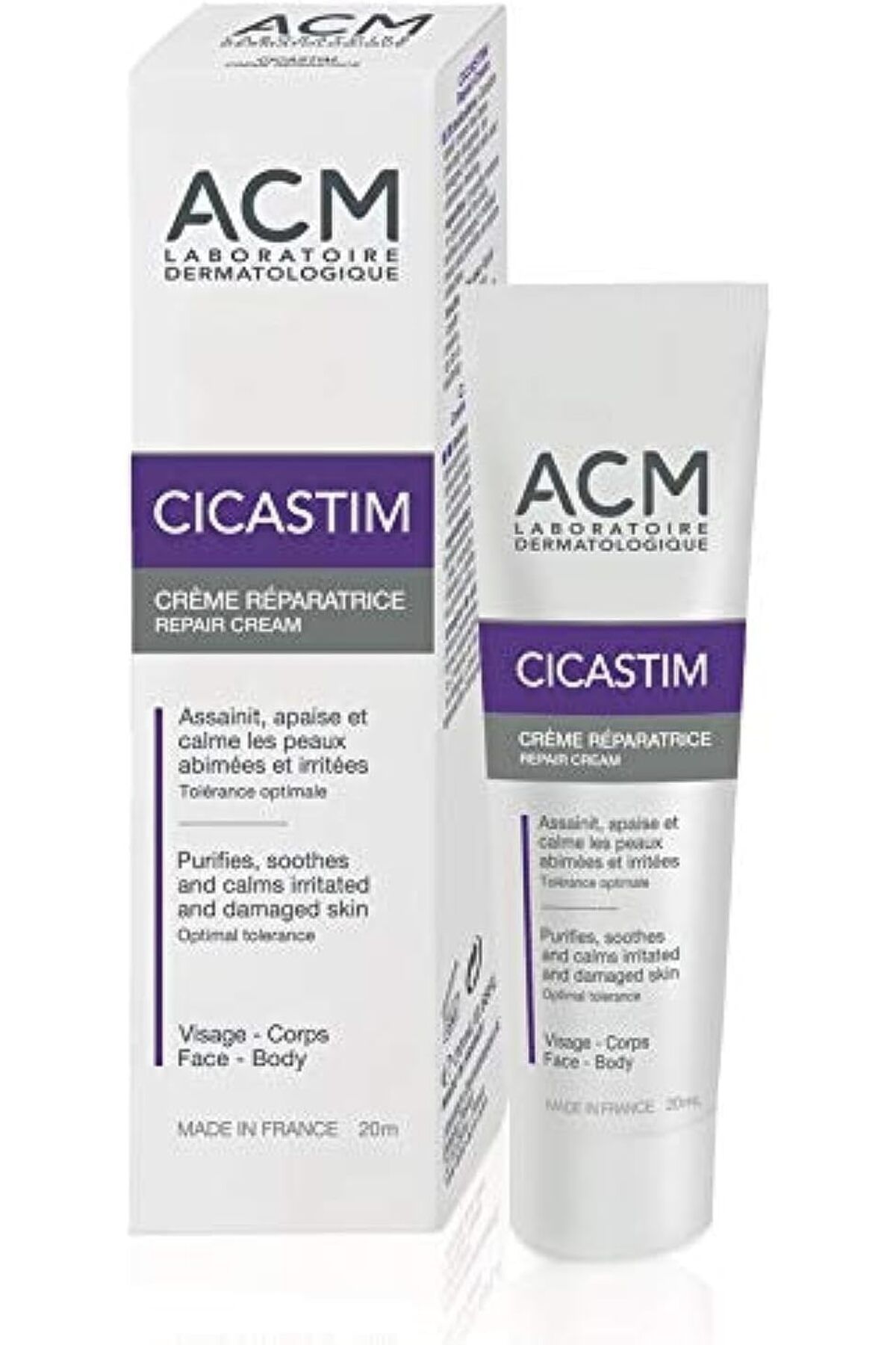 ACM-كريم مهدئ ومعالج للبشرة المتهيجة 20 مل 1